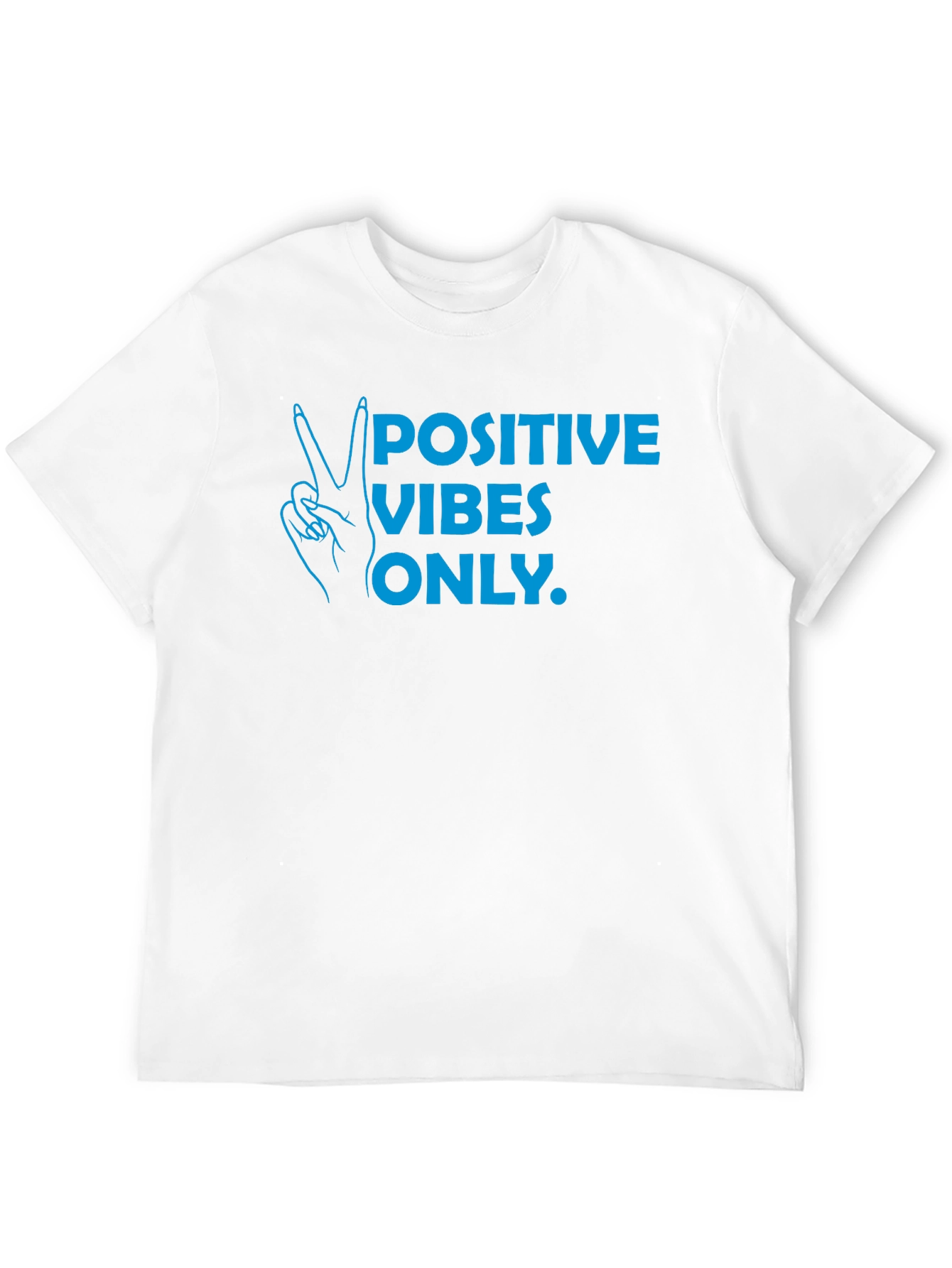 Positive Vibes Only T-Shirt - Black