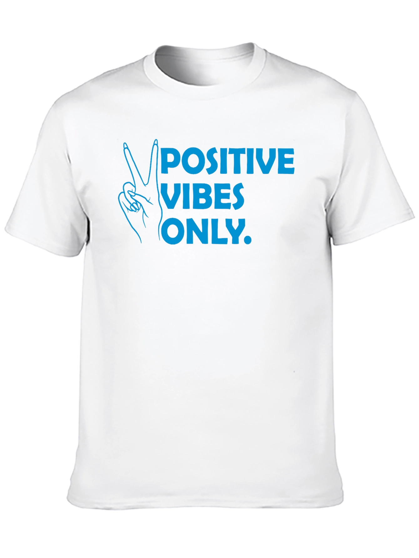 Positive Vibes Only T-Shirt - Black