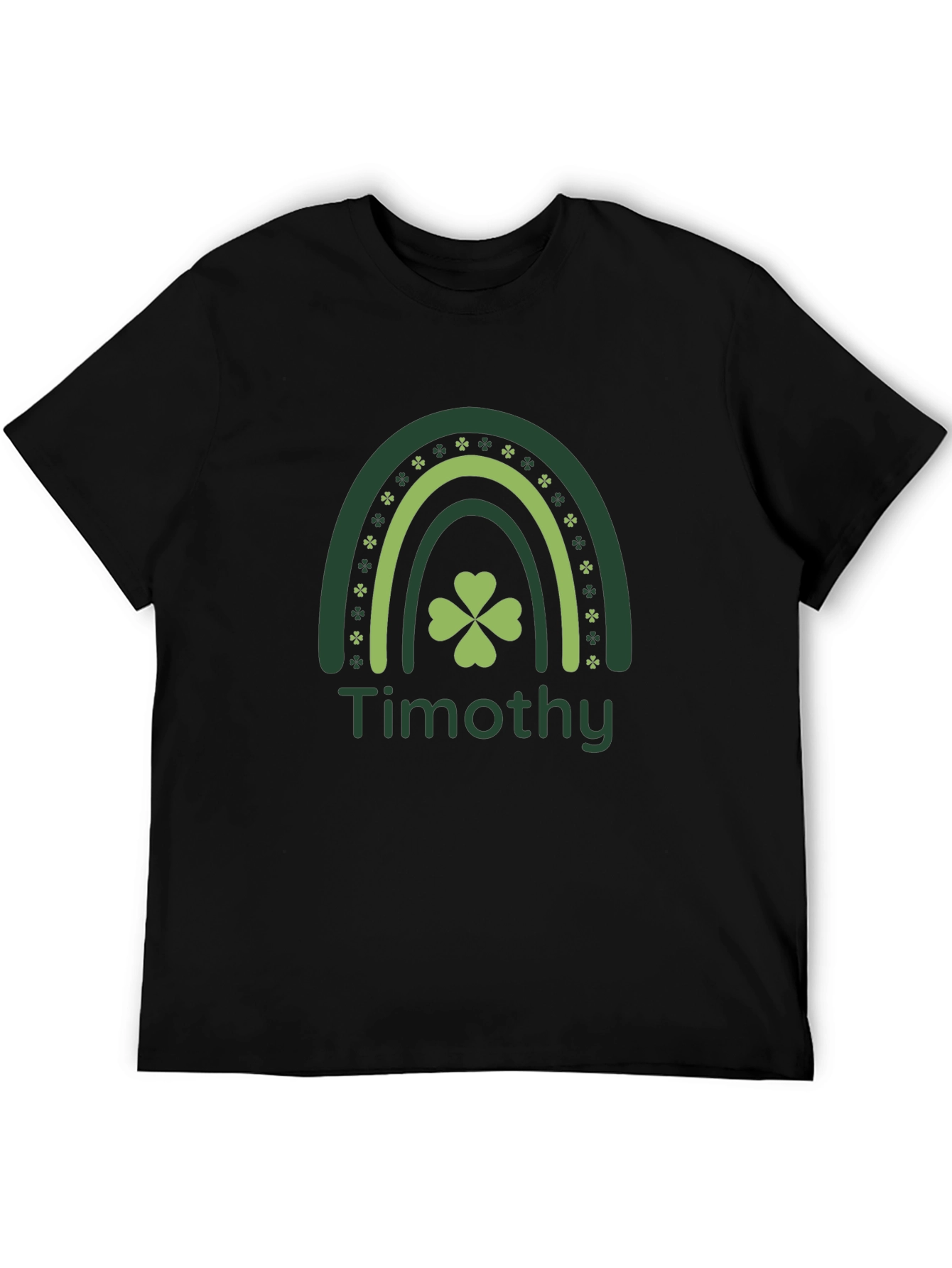 Timothy St. Patricks Day Rainbow Shamrock Shirt