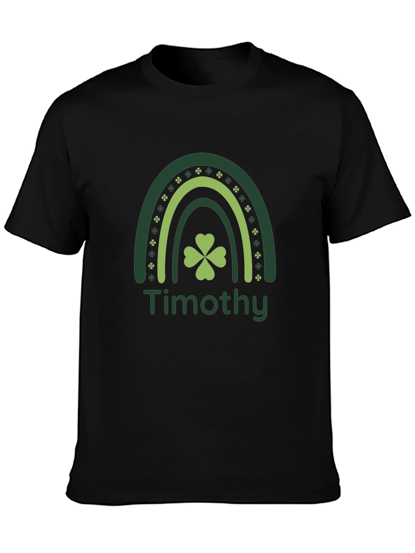 Timothy St. Patricks Day Rainbow Shamrock Shirt