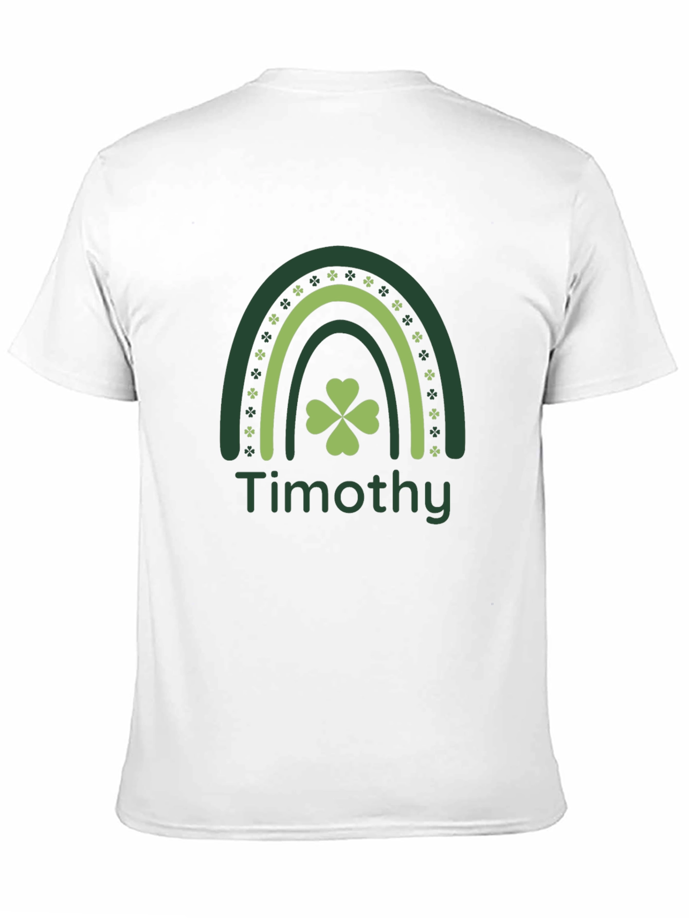 Timothy St. Patricks Day Rainbow Shamrock Shirt