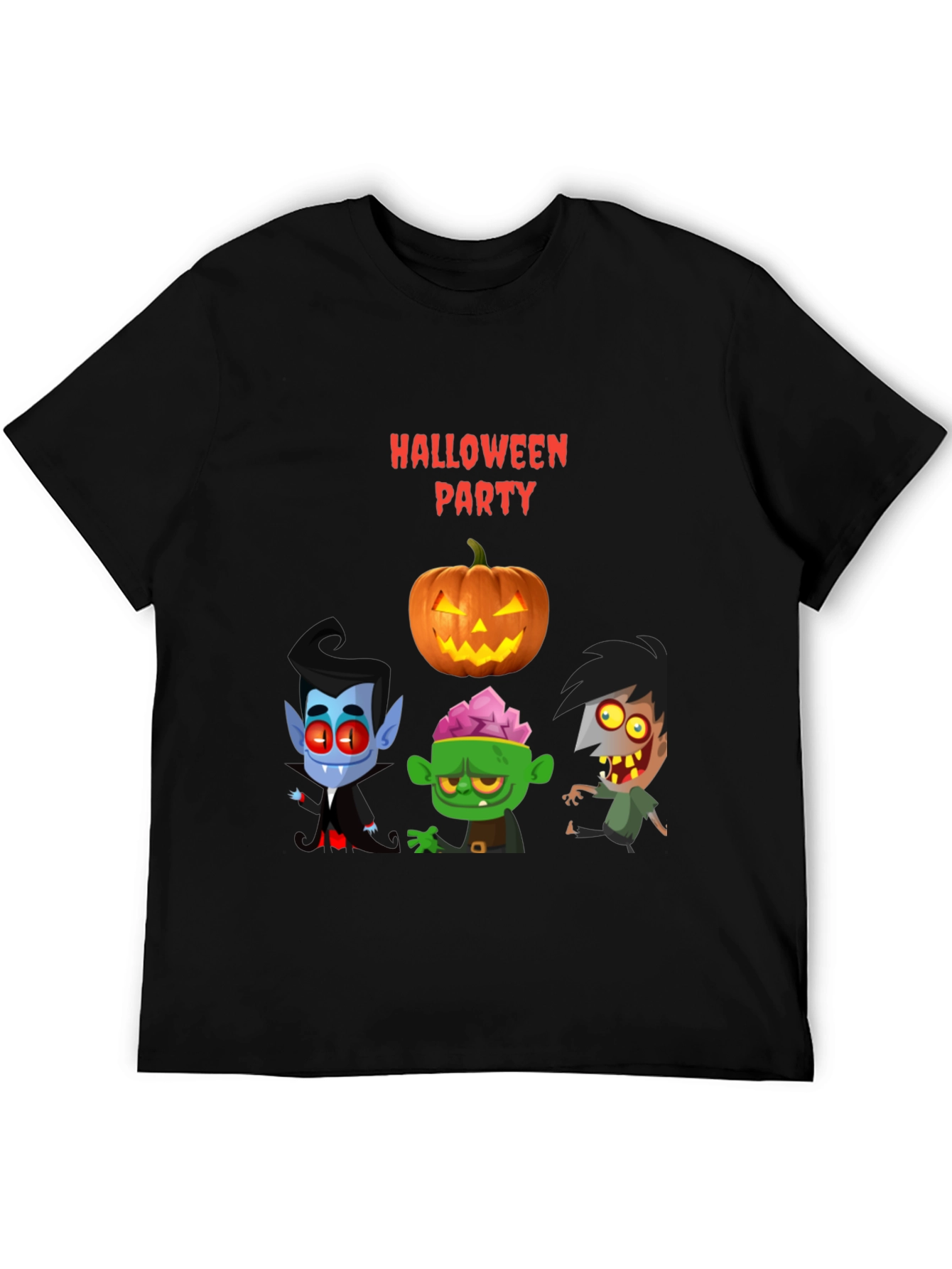 Halloween Party Cartoon T-Shirt