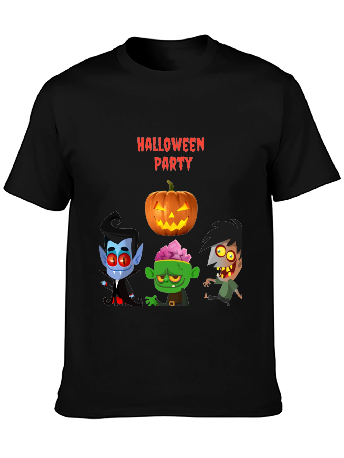 Halloween Party Cartoon T-Shirt