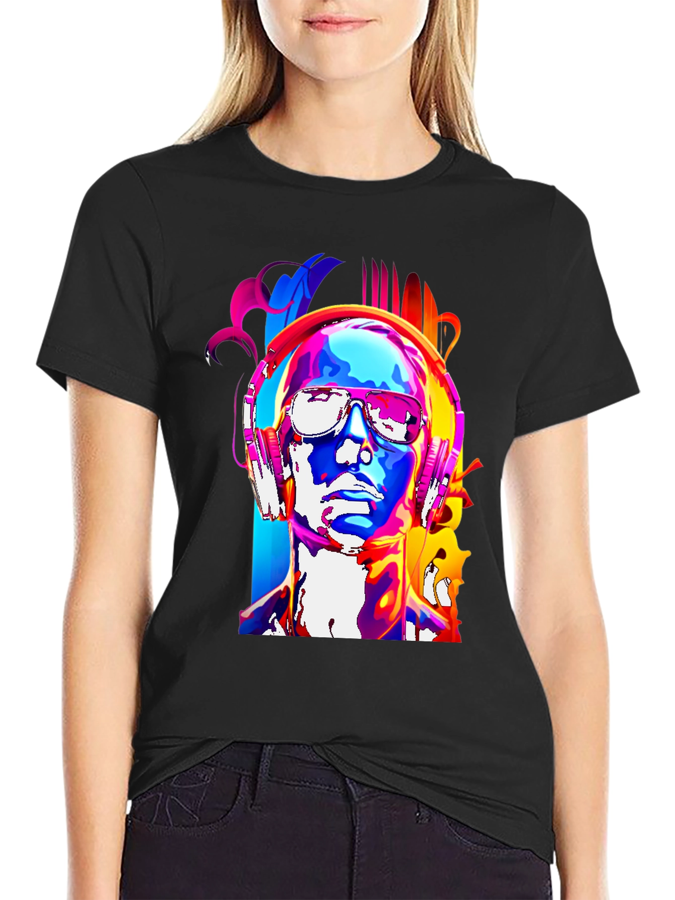 Vibrant Music Lover T-Shirt