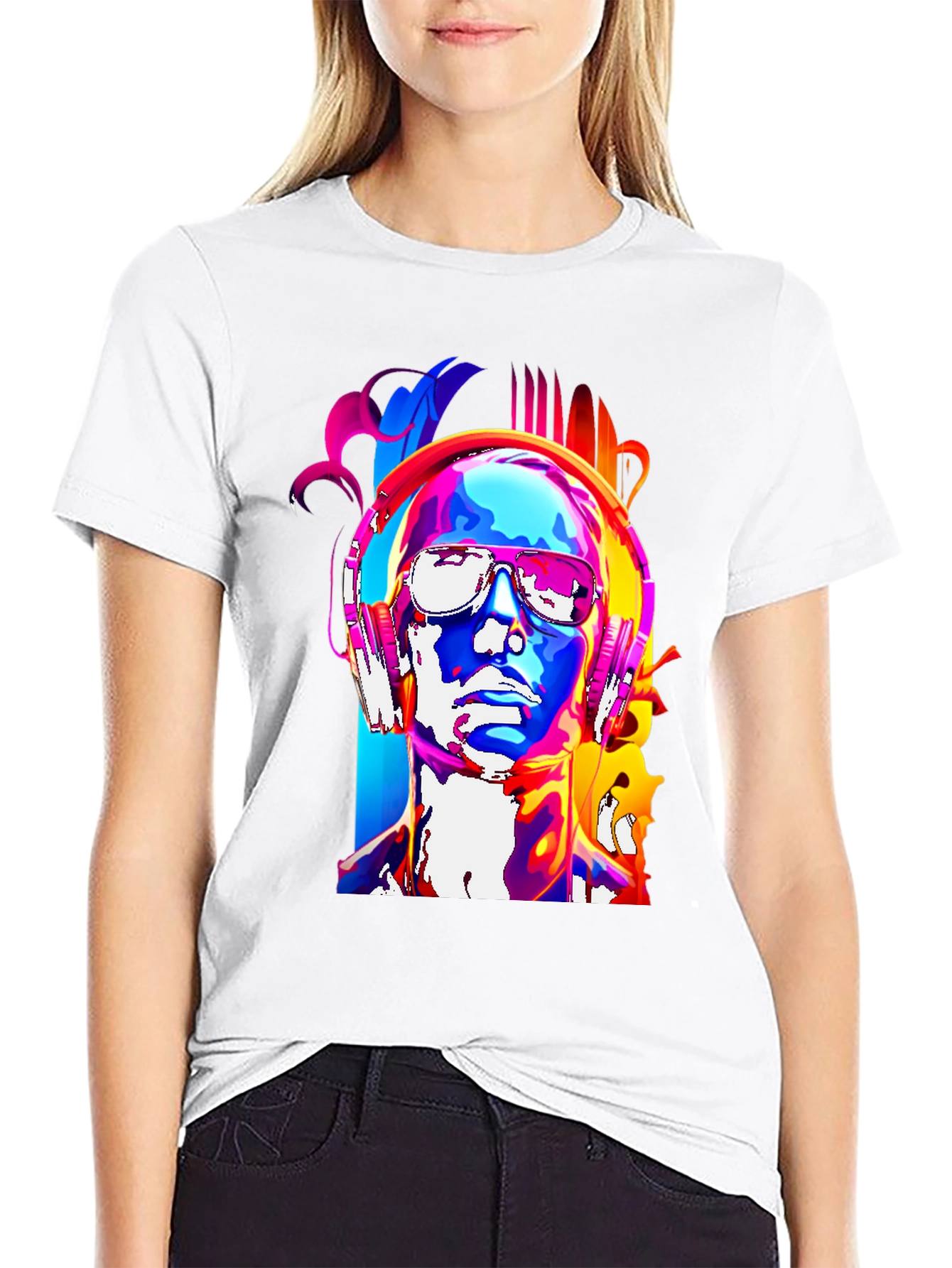 Vibrant Music Lover T-Shirt