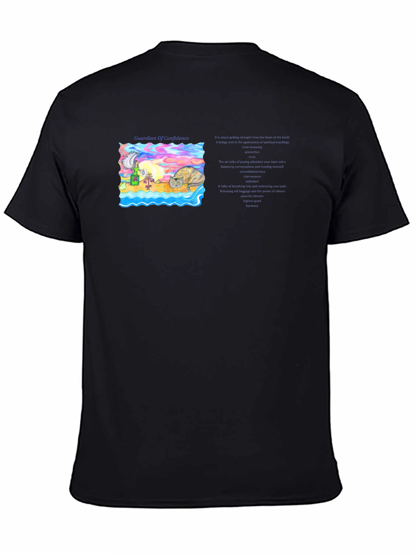 Island Dream Black T-Shirt
