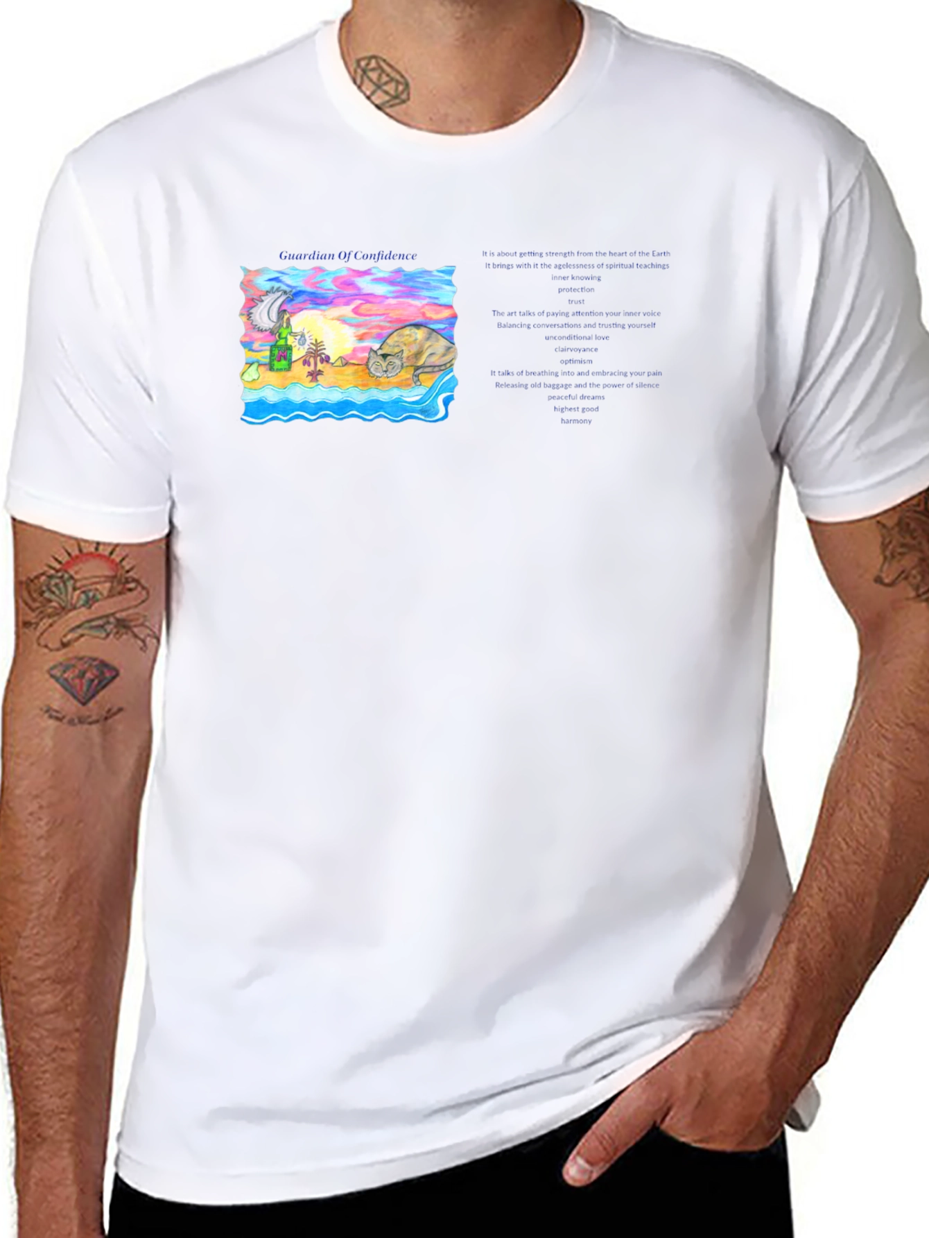 Island Dream Black T-Shirt