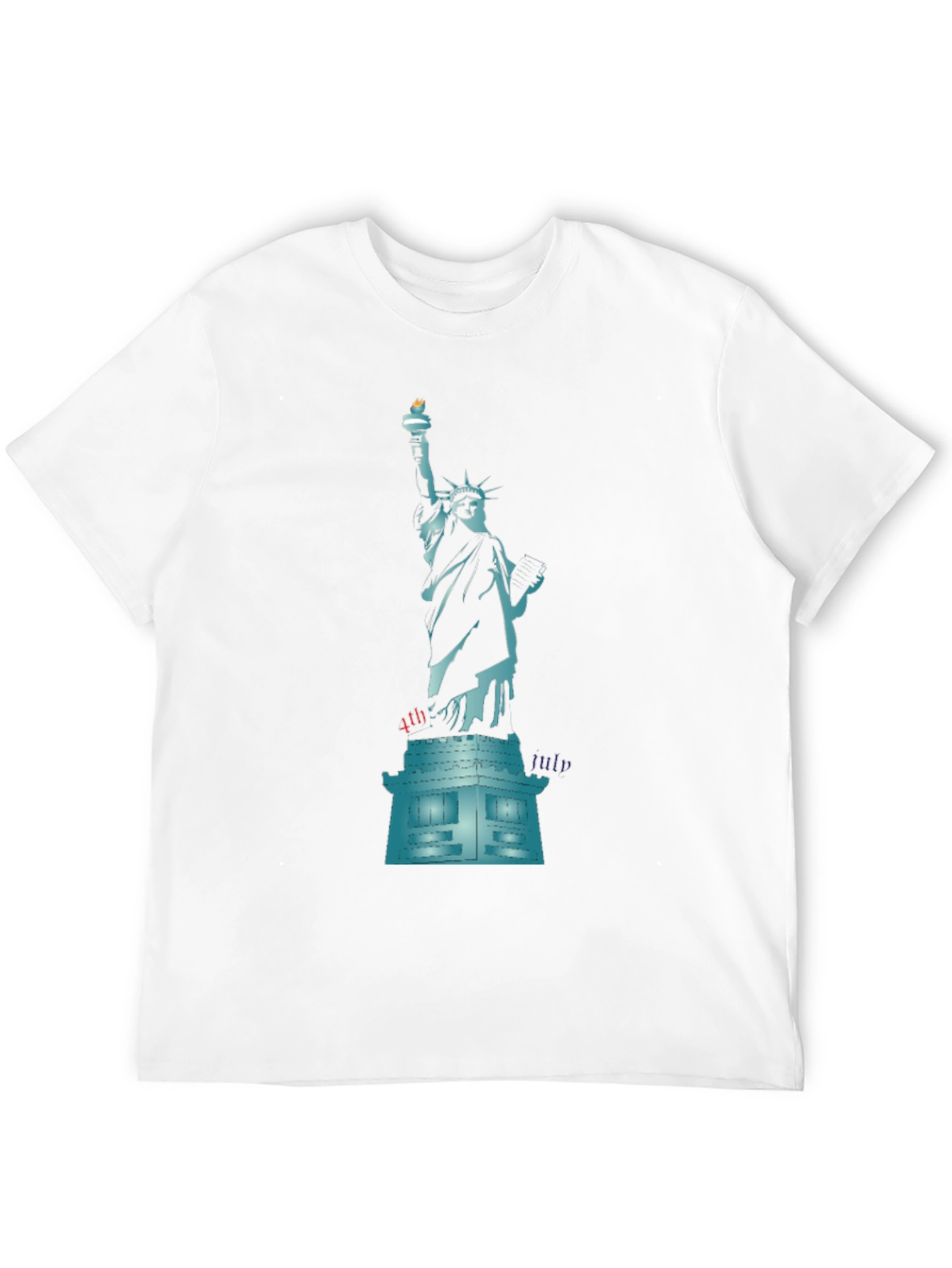 Statue of Liberty 4th of July Graphic Tee