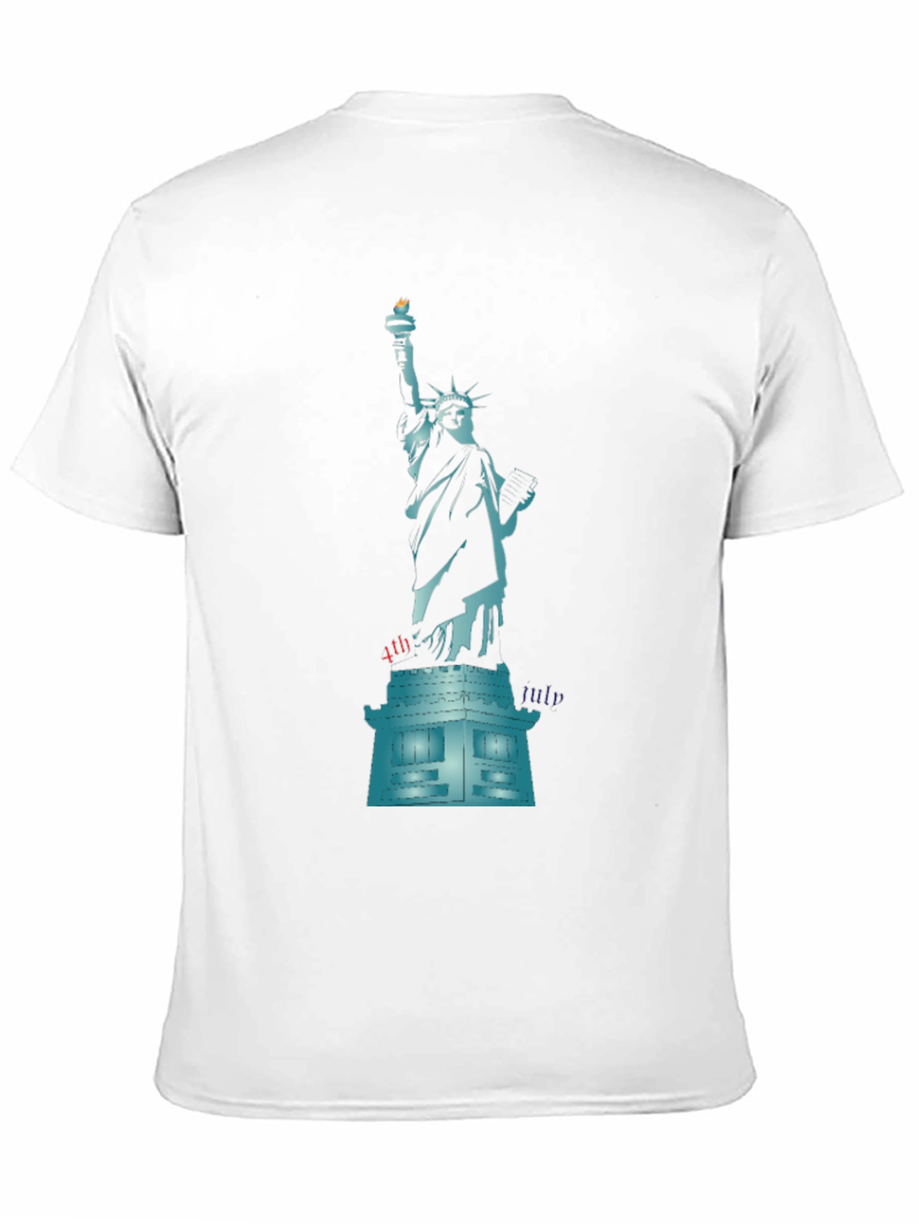 Statue of Liberty 4th of July Graphic Tee