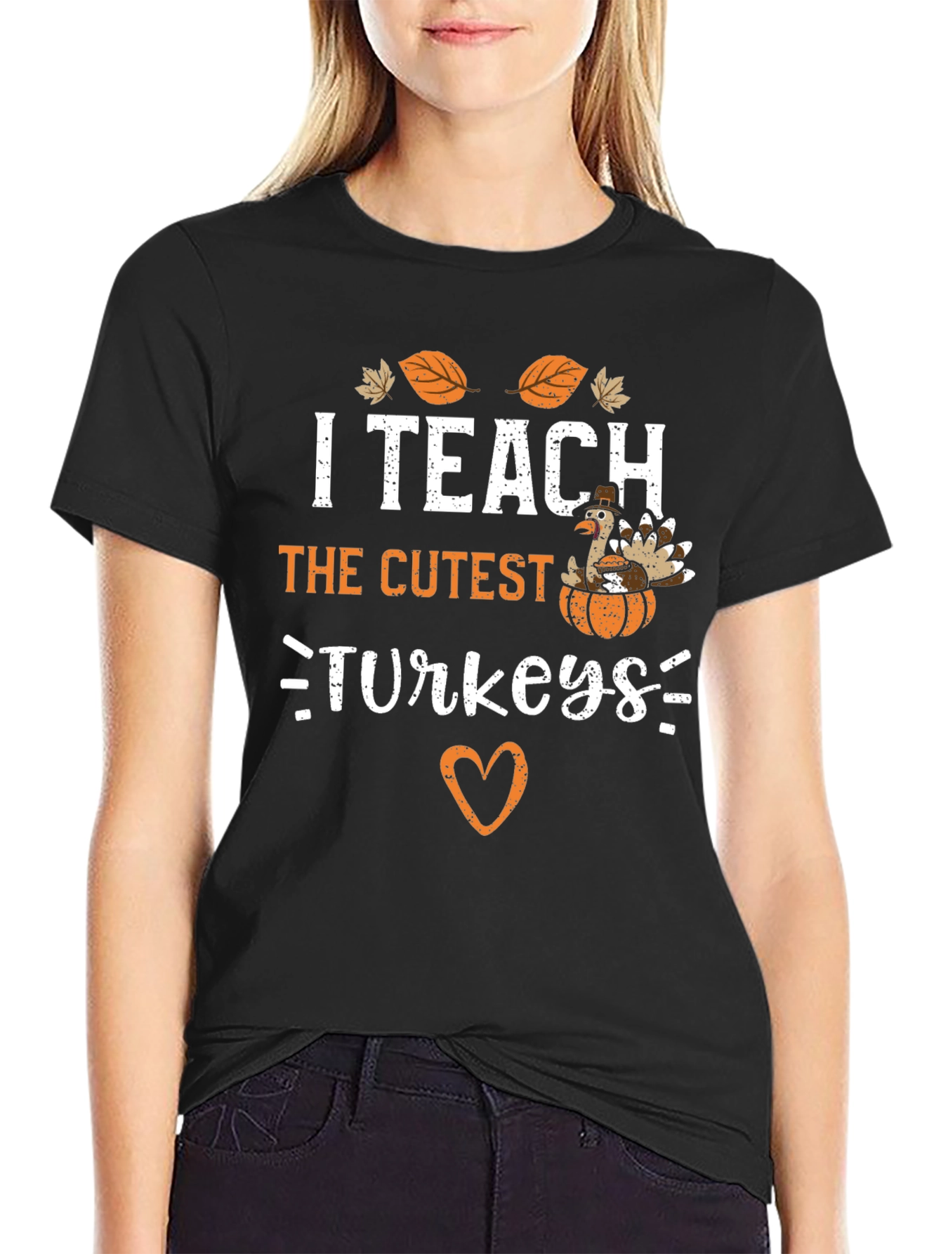 I Teach The Cutest Turkeys Thanksgiving T-Shirt