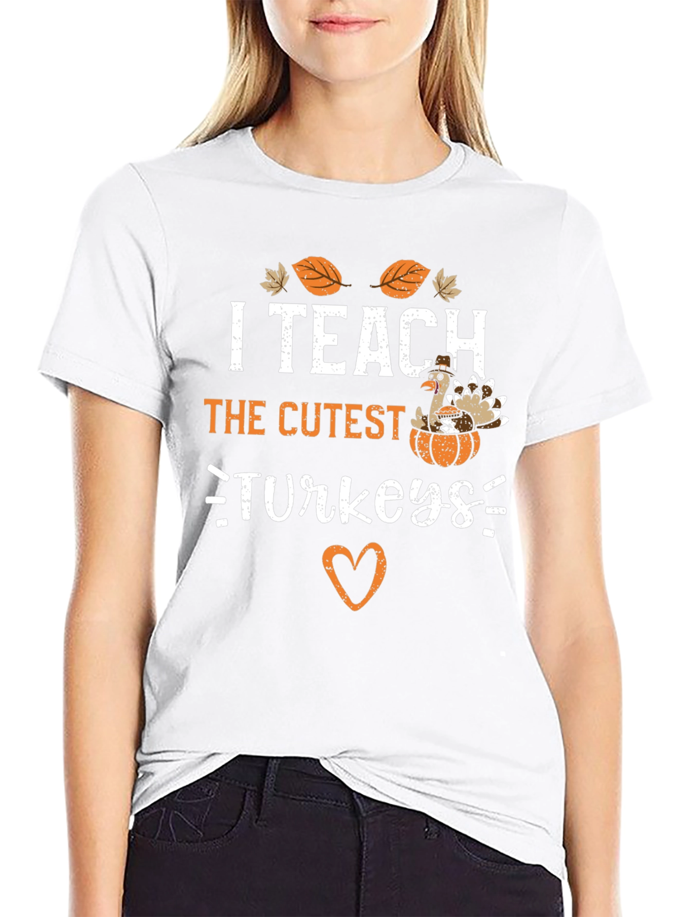 I Teach The Cutest Turkeys Thanksgiving T-Shirt