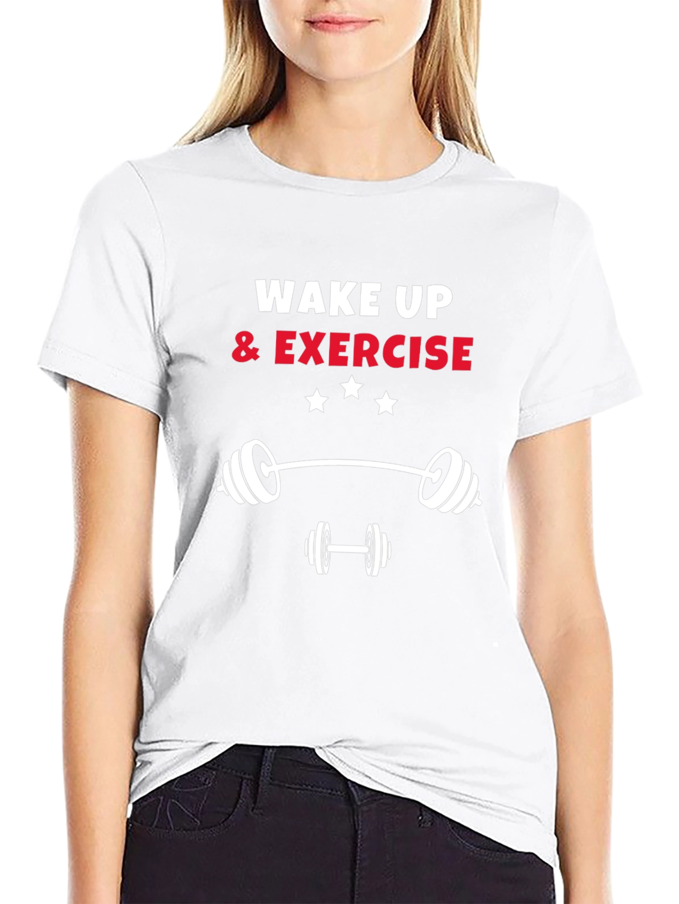Wake Up and Exercise Graphic Tee