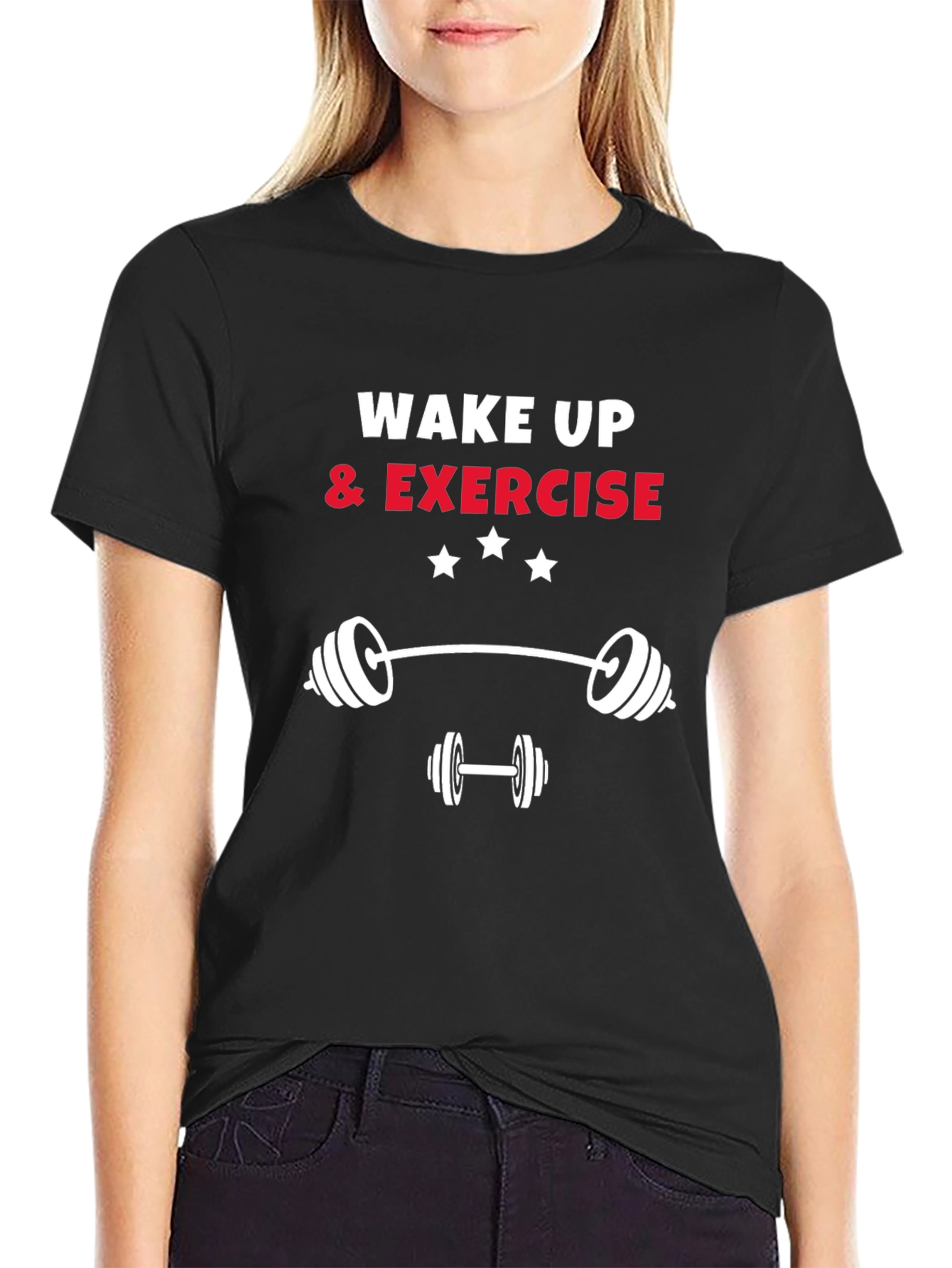 Wake Up and Exercise Graphic Tee