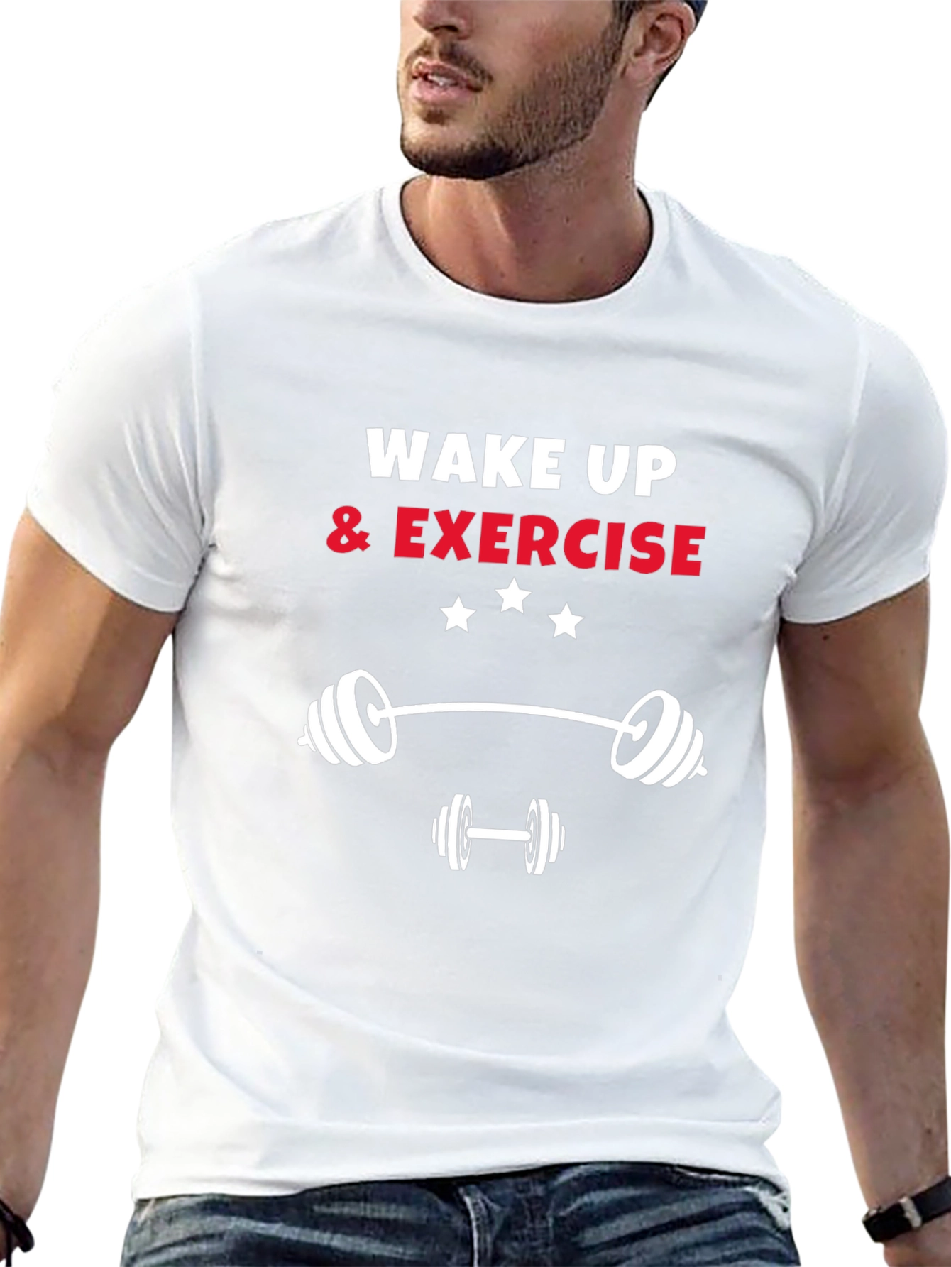 Wake Up and Exercise Graphic Tee