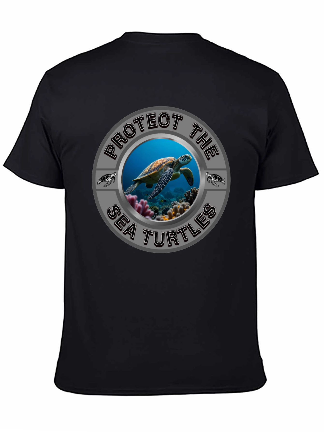 Protect Sea Turtles Graphic T-Shirt - Conservation Tee