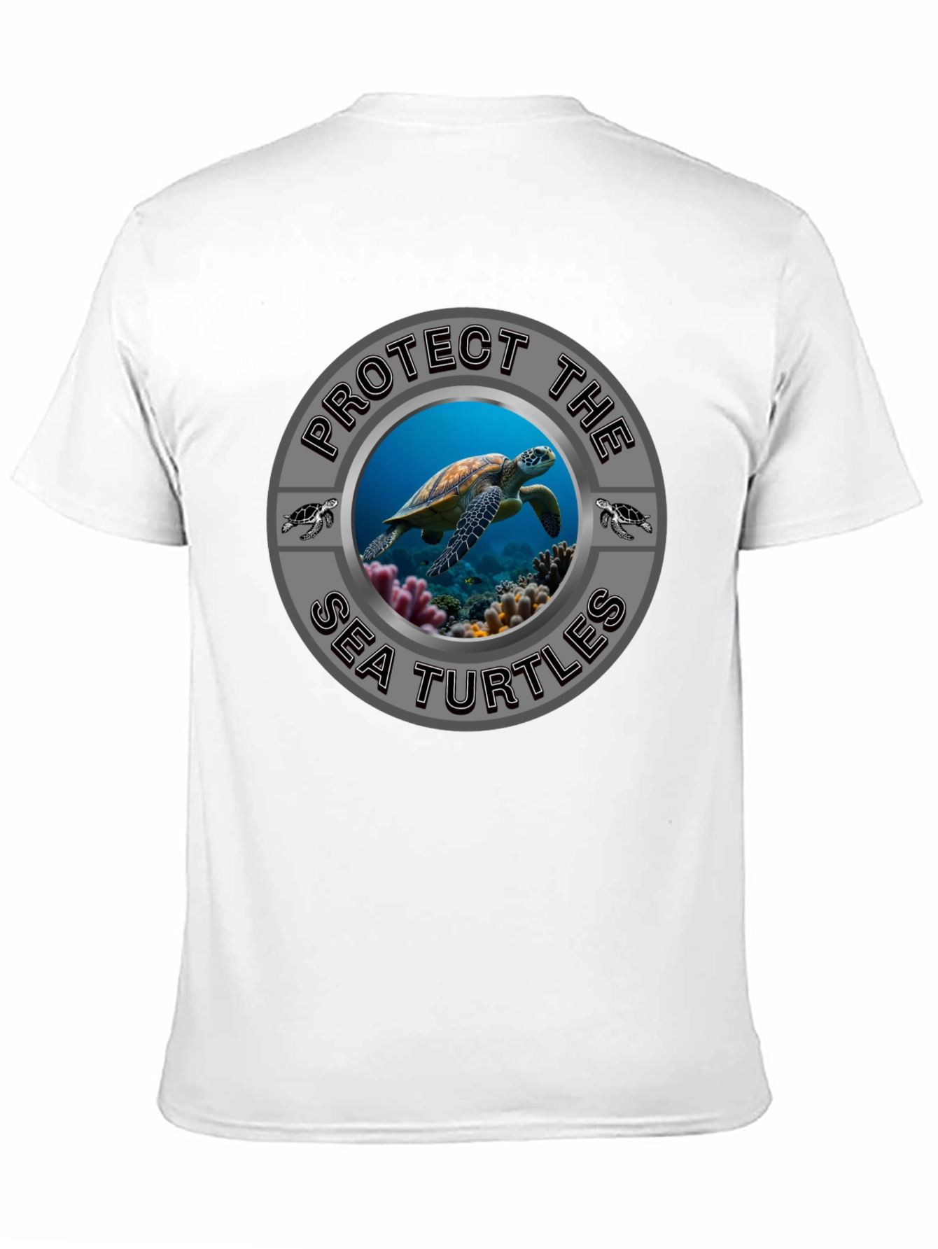 Protect Sea Turtles Graphic T-Shirt - Conservation Tee
