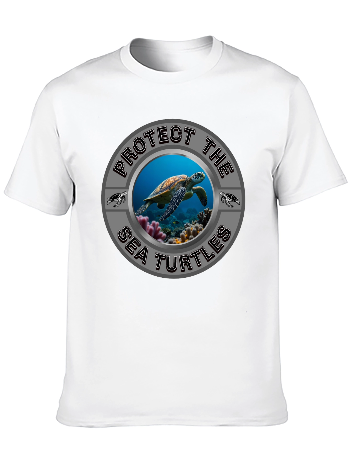 Protect Sea Turtles Graphic T-Shirt - Conservation Tee