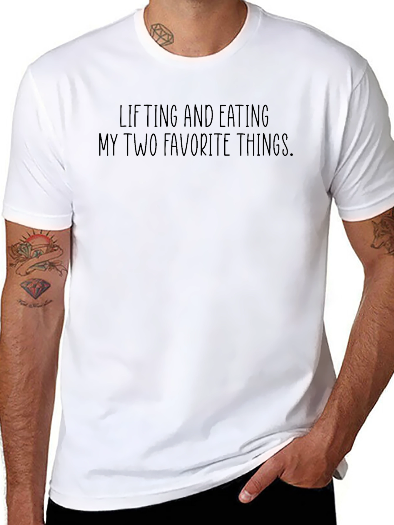 Lifting and Eating T-Shirt