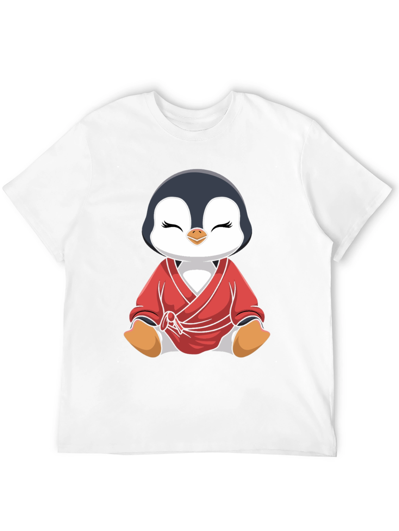 Penguin Karate Black T-Shirt