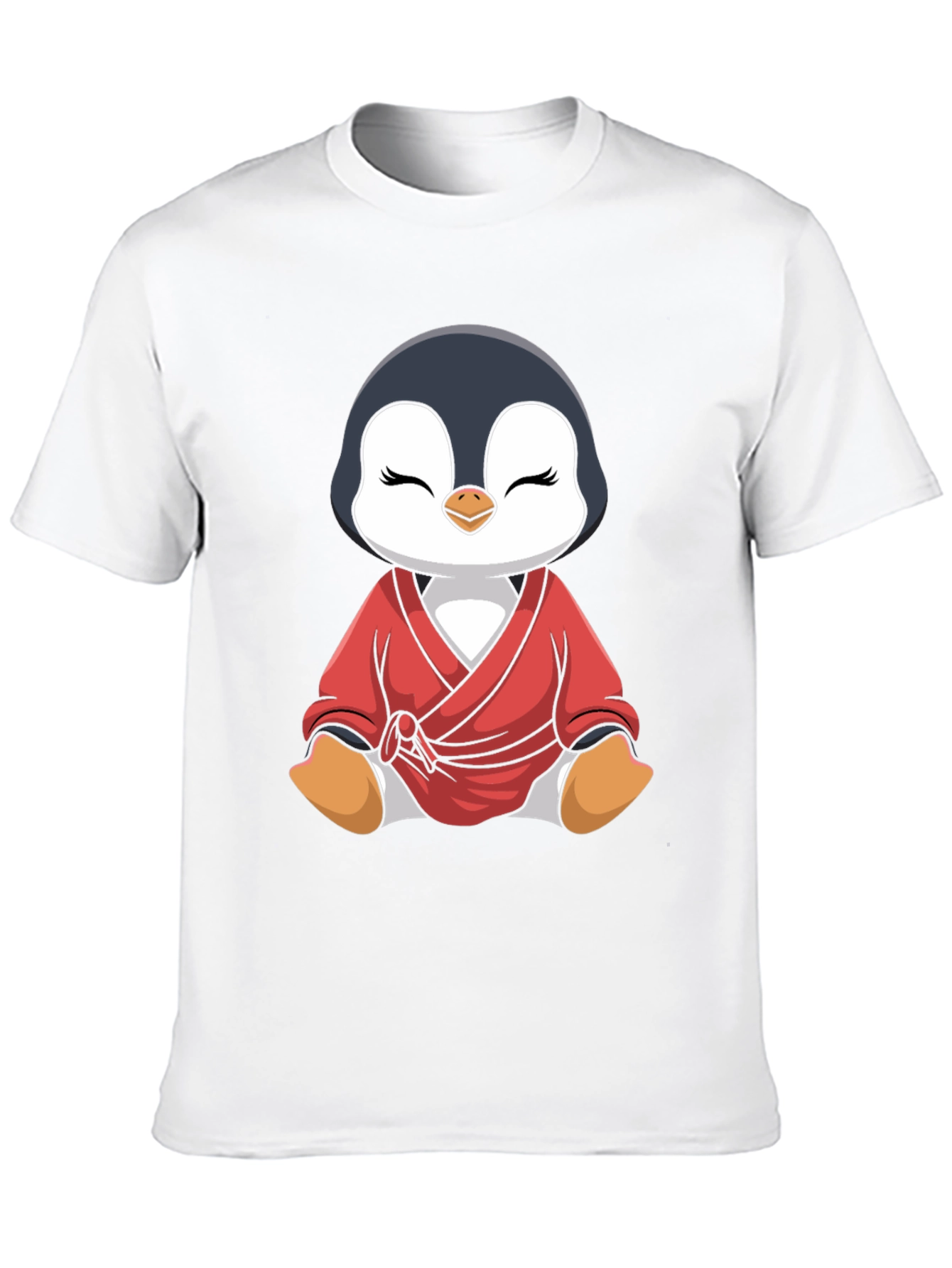 Penguin Karate Black T-Shirt