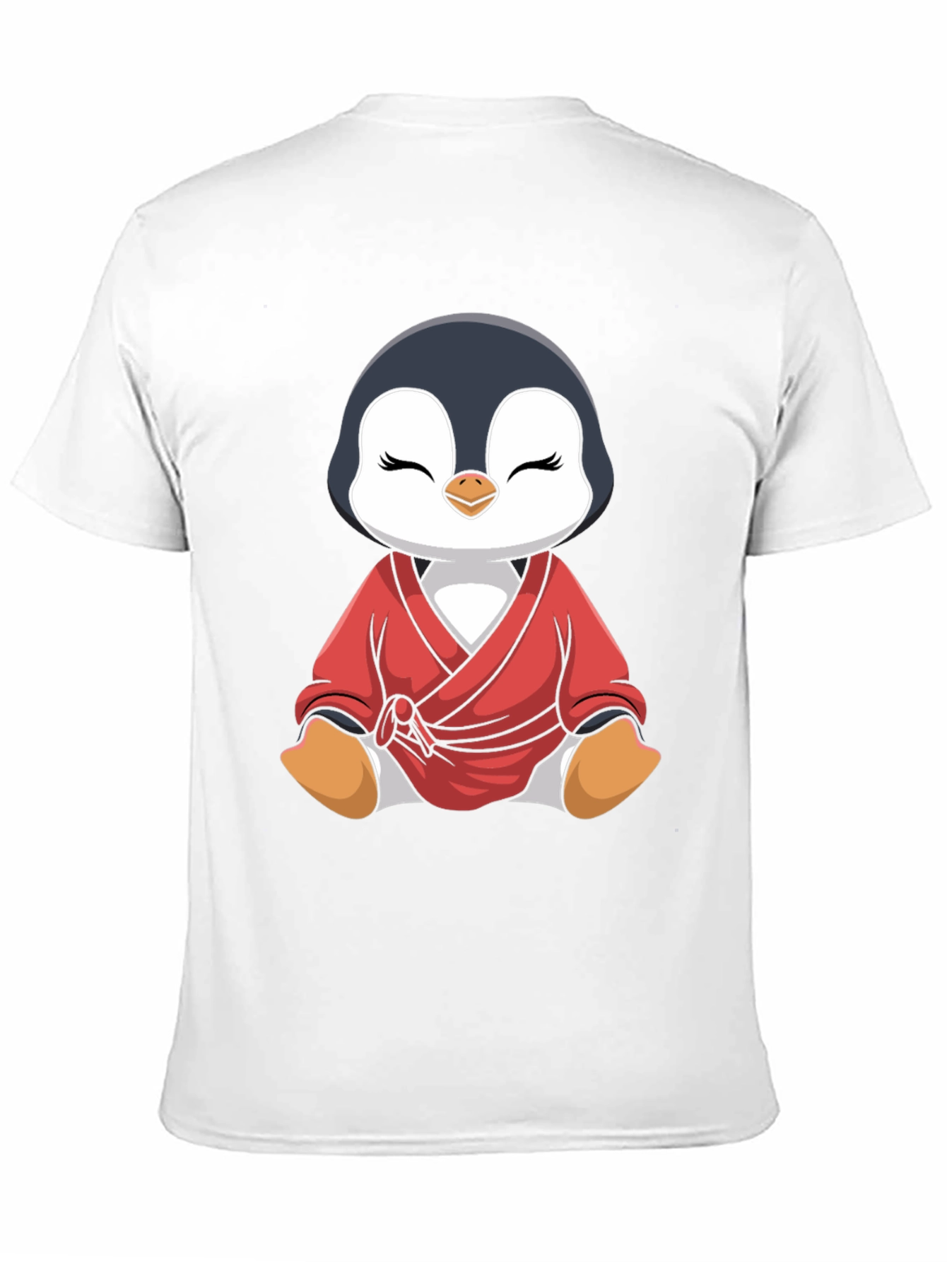 Penguin Karate Black T-Shirt