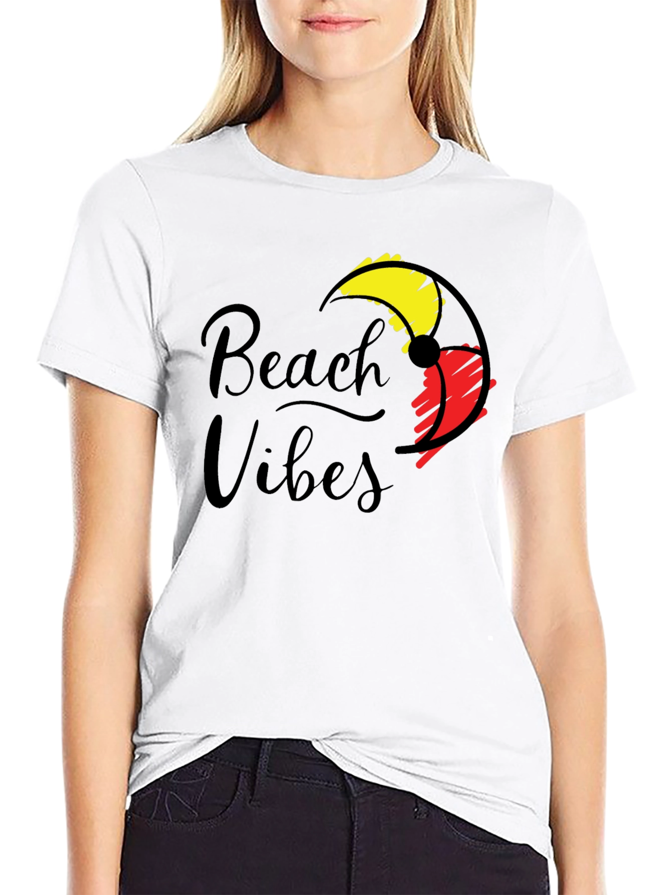 Beach Vibes Graphic T-Shirt - Summer Ready