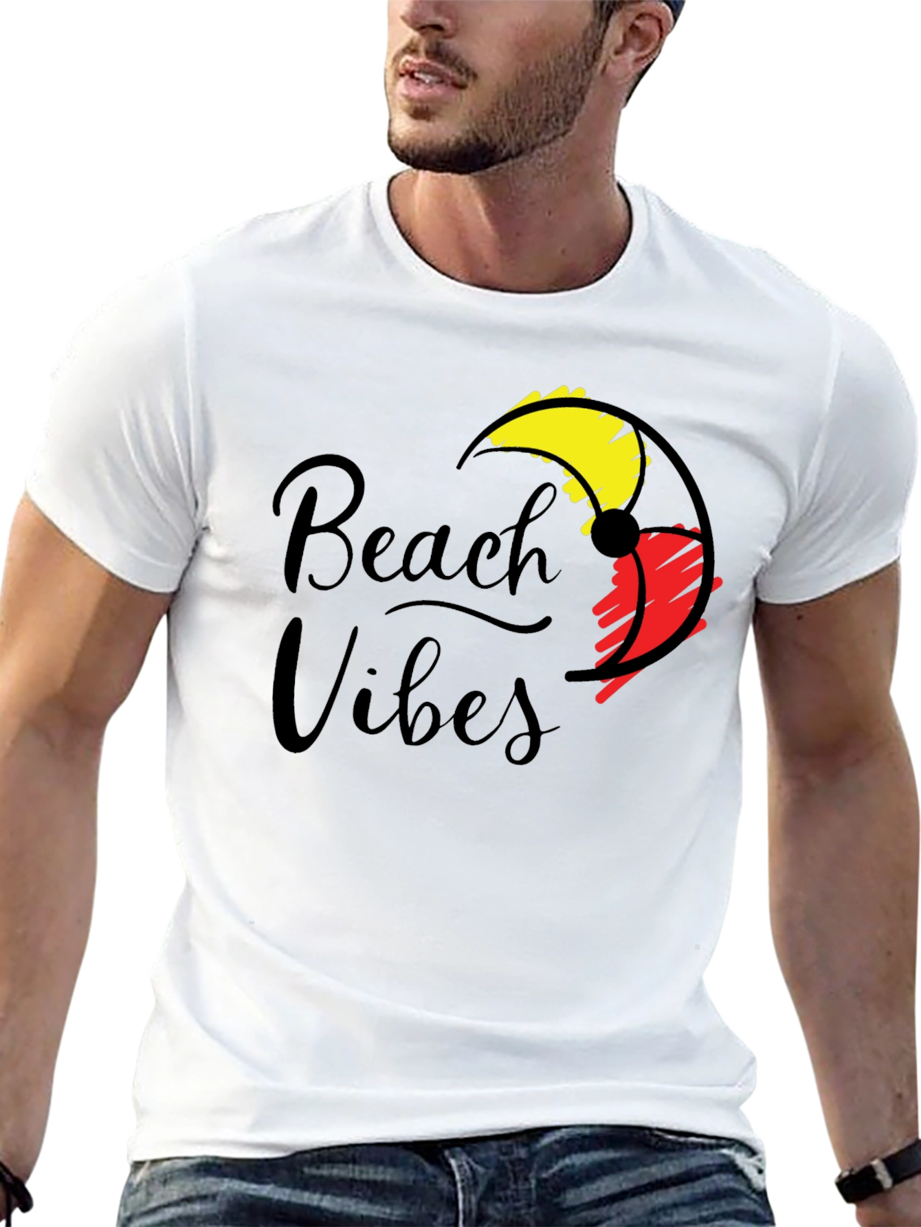 Beach Vibes Graphic T-Shirt - Summer Ready