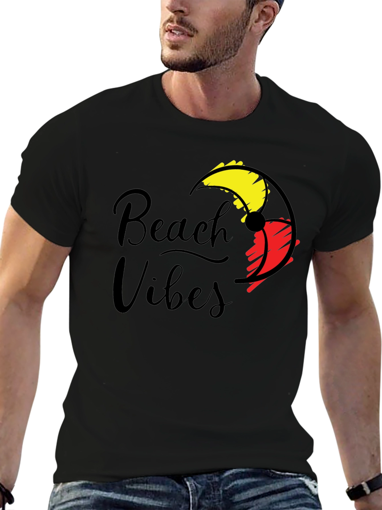 Beach Vibes Graphic T-Shirt - Summer Ready