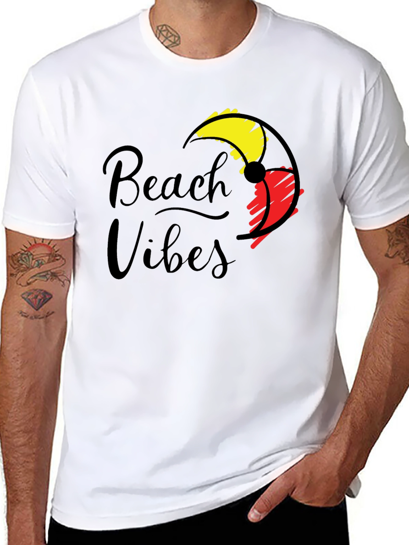 Beach Vibes Graphic T-Shirt - Summer Ready