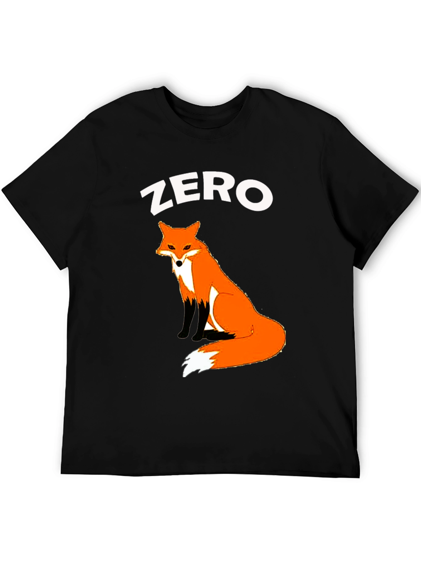 Zero Fox Given T-Shirt - Cute Animal Graphic Tee