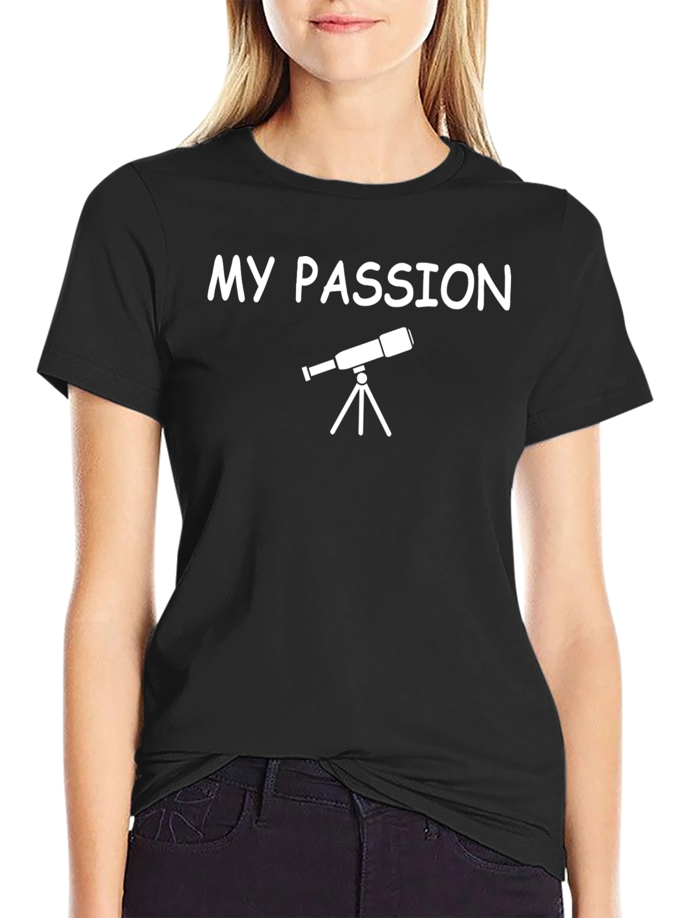 My Passion Telescope Graphic T-Shirt