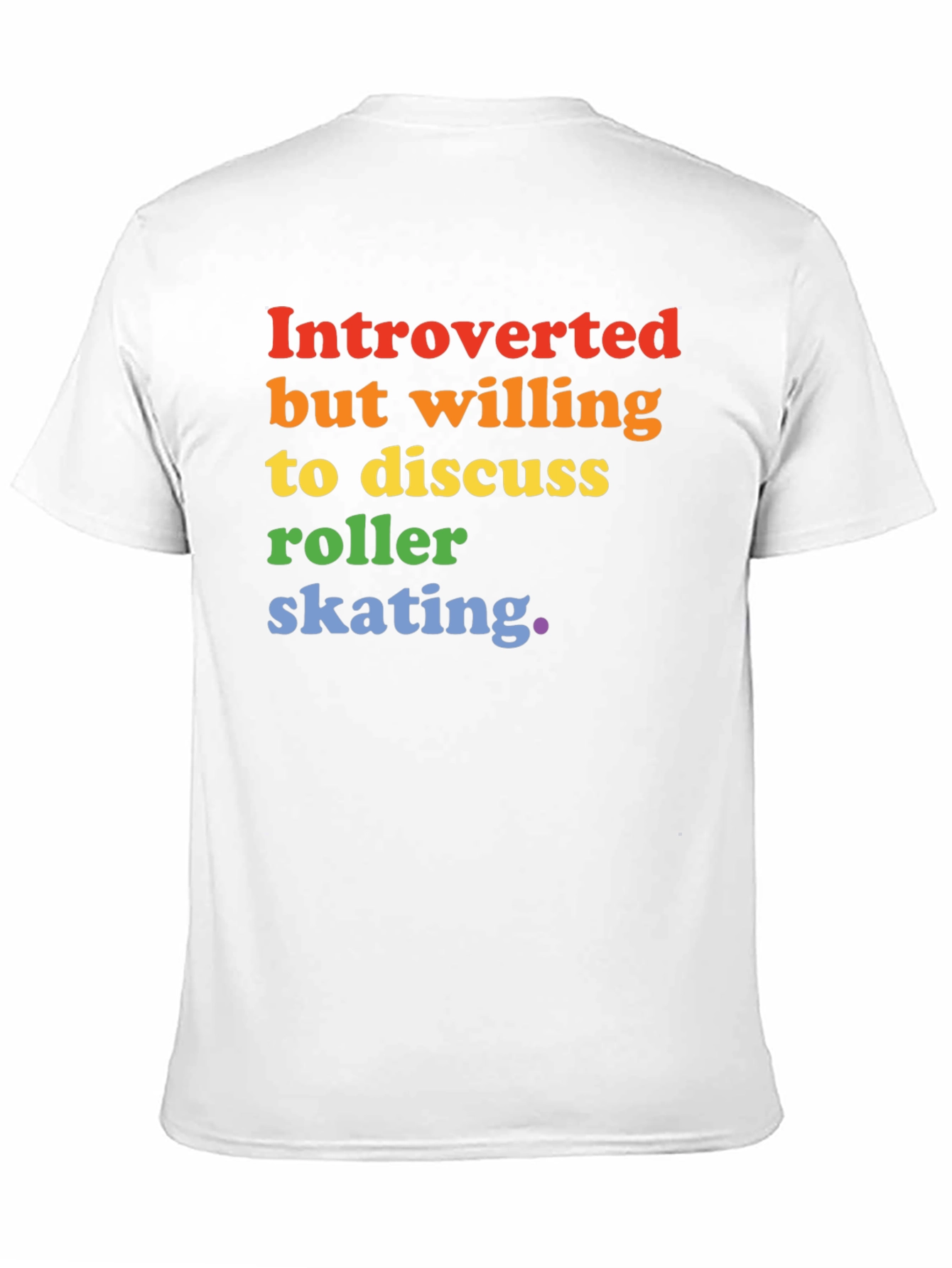 Introverted Roller Skating Graphic Tee