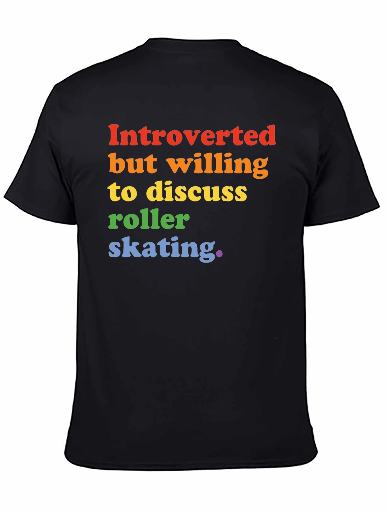 Introverted Roller Skating Graphic Tee