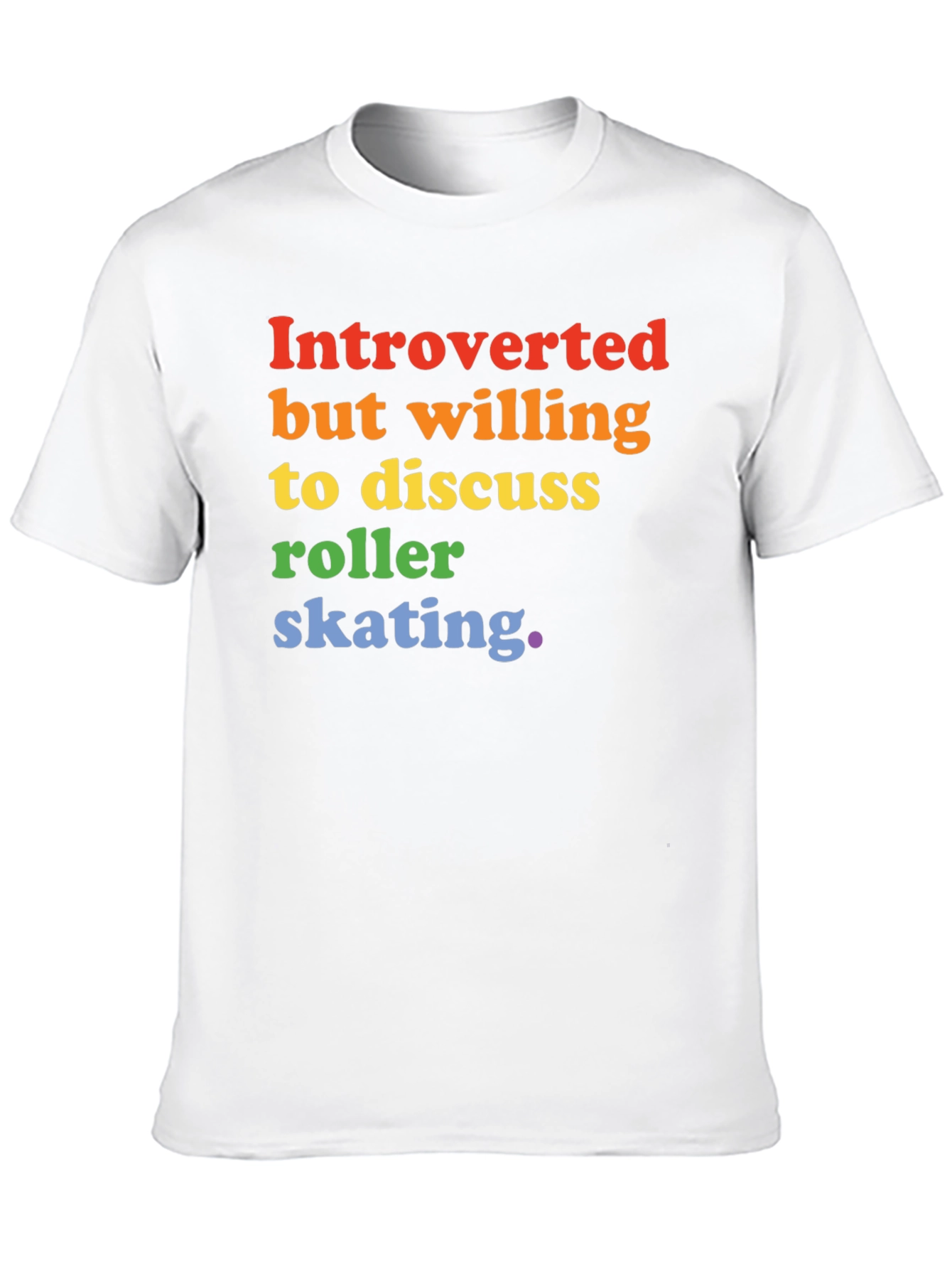 Introverted Roller Skating Graphic Tee