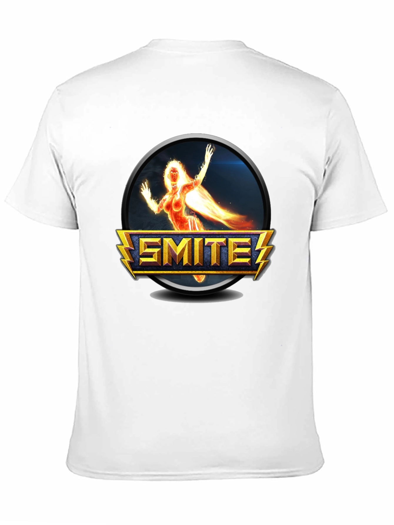 Smite Game Character Black T-Shirt