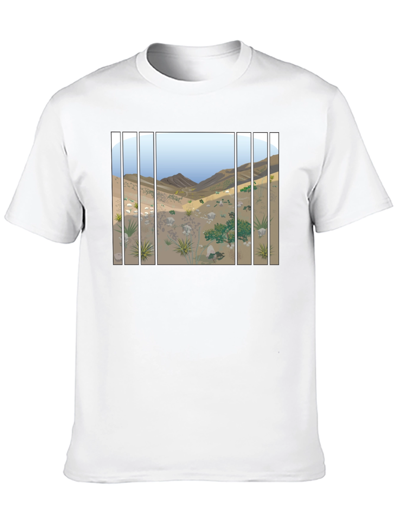 Desert Behind Bars Graphic Tee