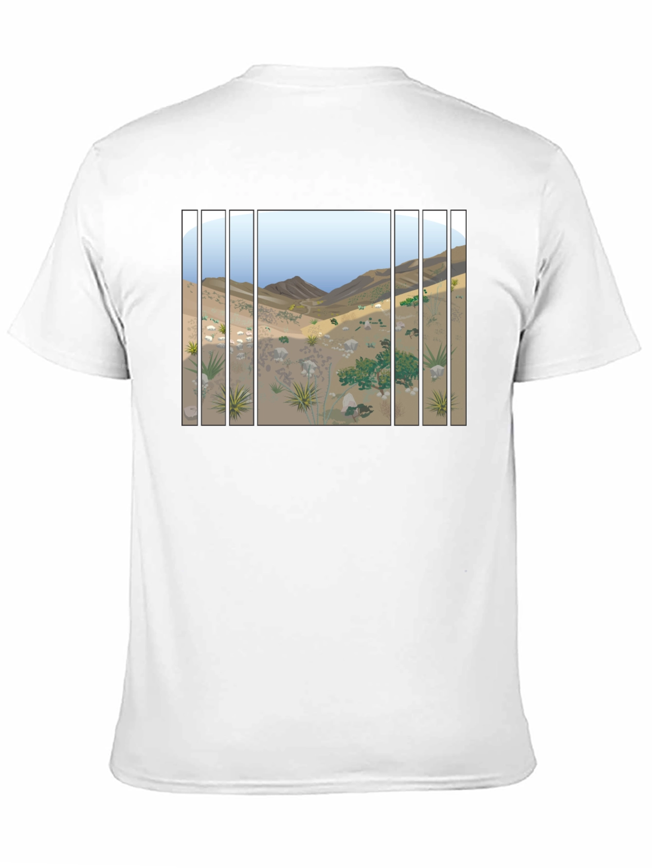 Desert Behind Bars Graphic Tee