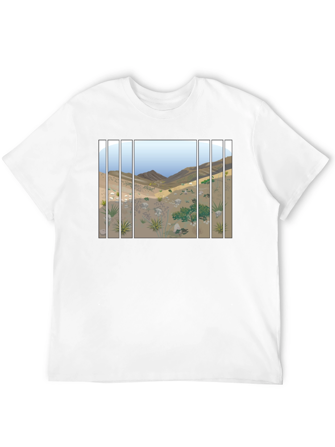 Desert Behind Bars Graphic Tee