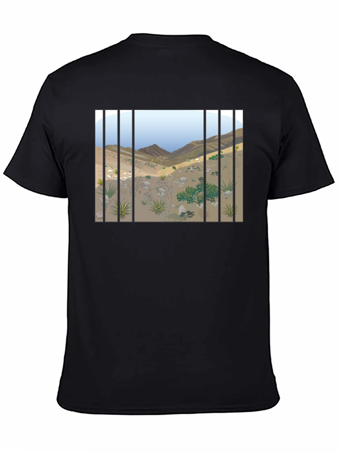 Desert Behind Bars Graphic Tee