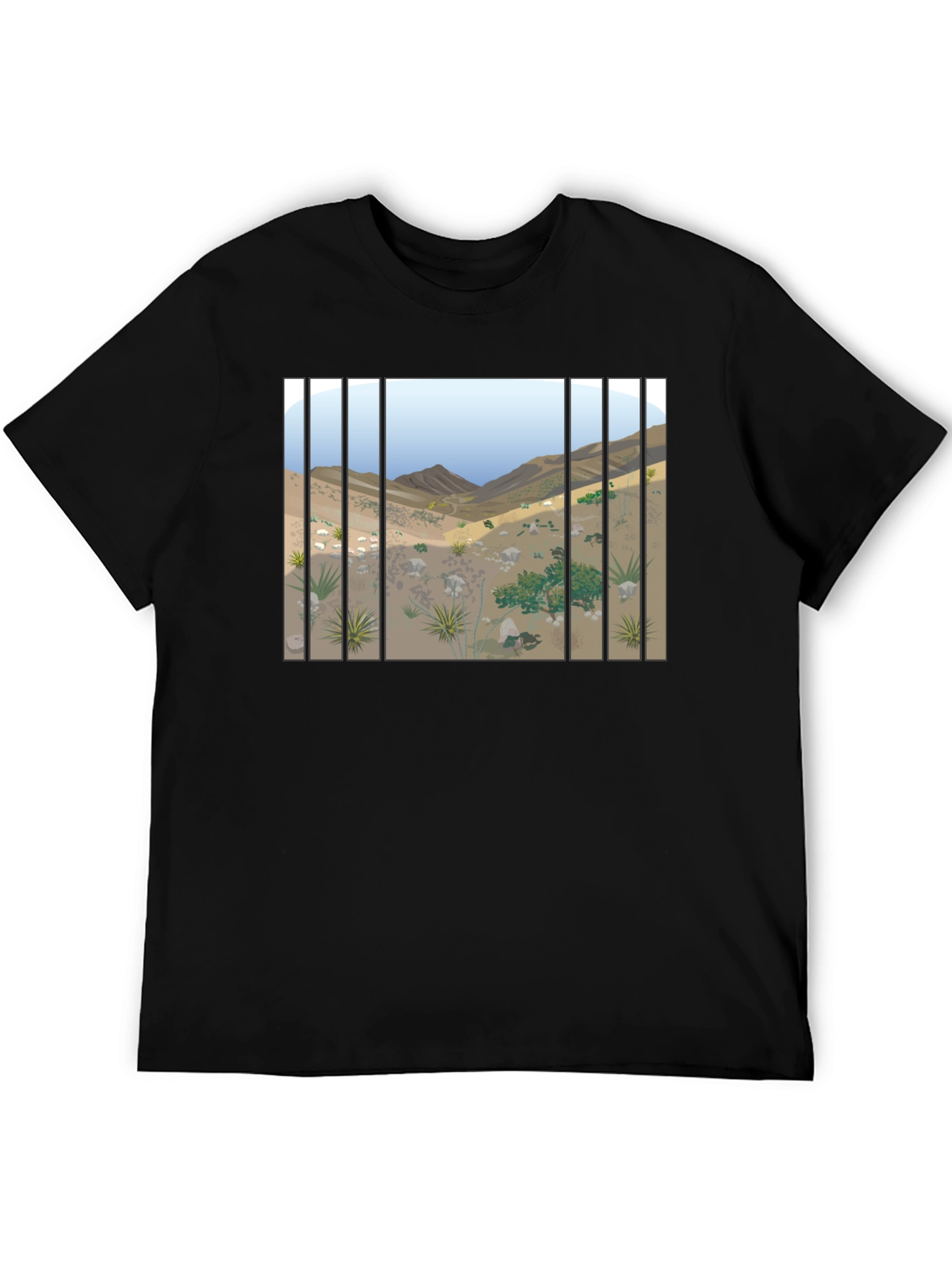 Desert Behind Bars Graphic Tee