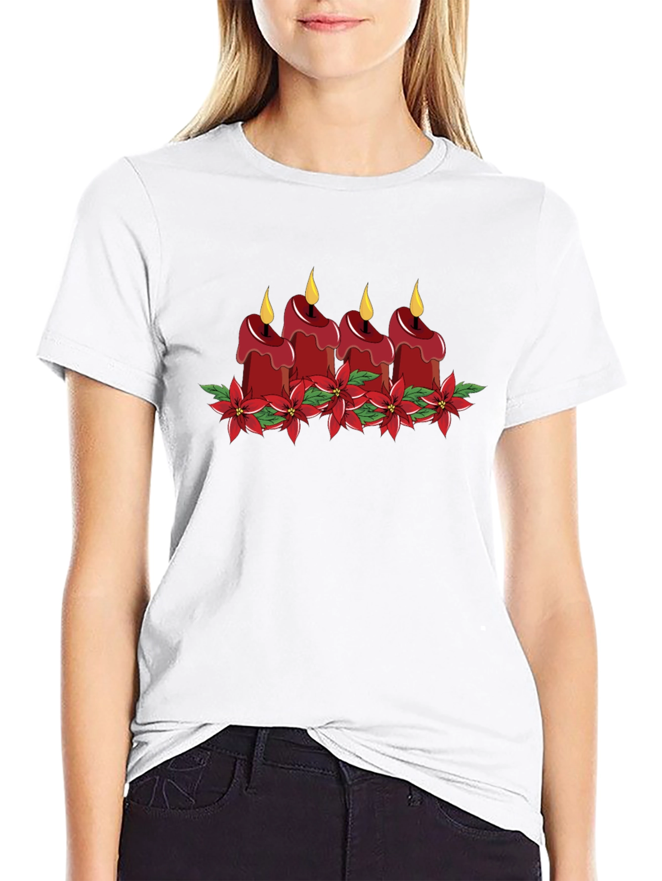 Festive Candles T-Shirt