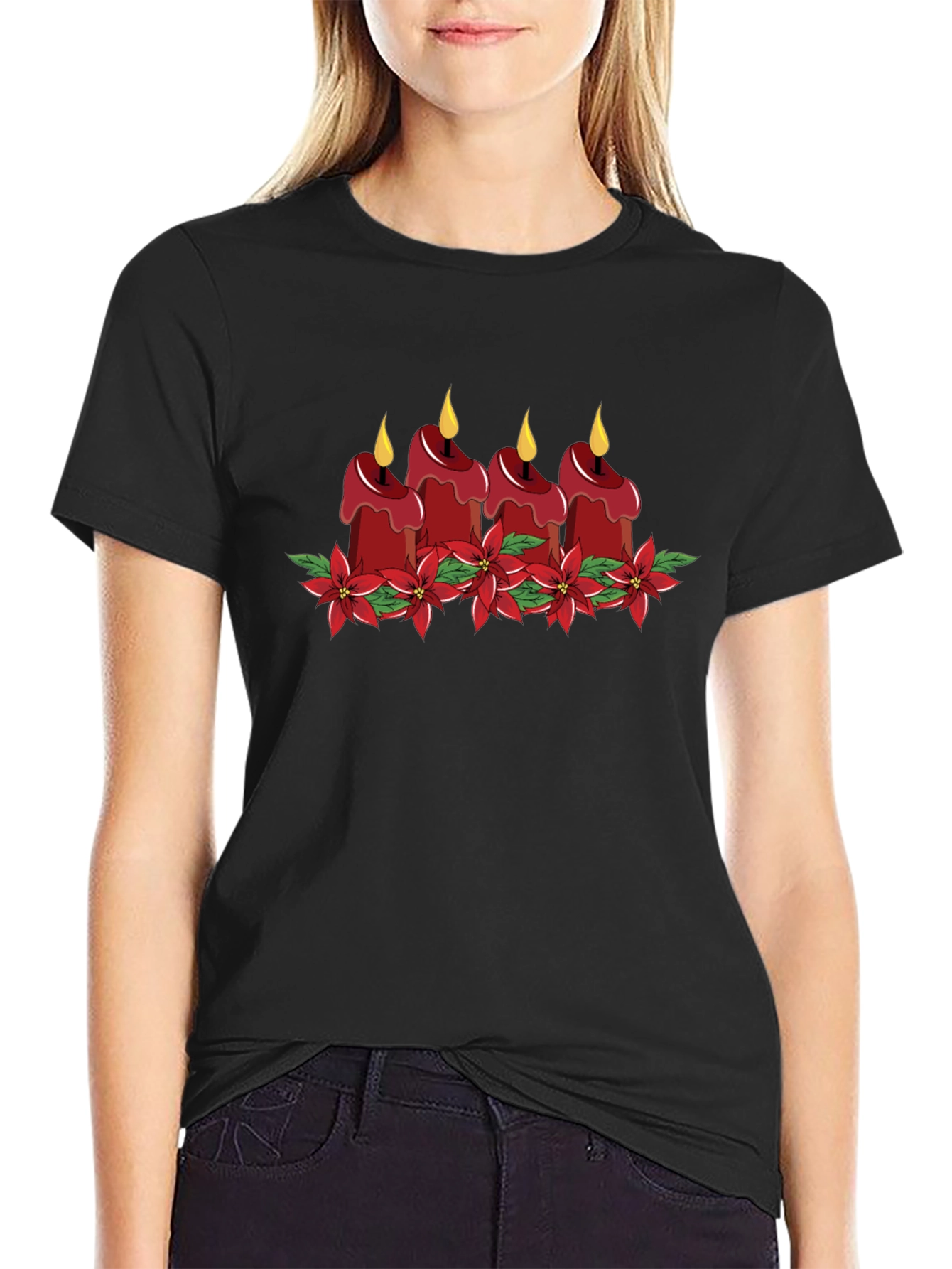 Festive Candles T-Shirt
