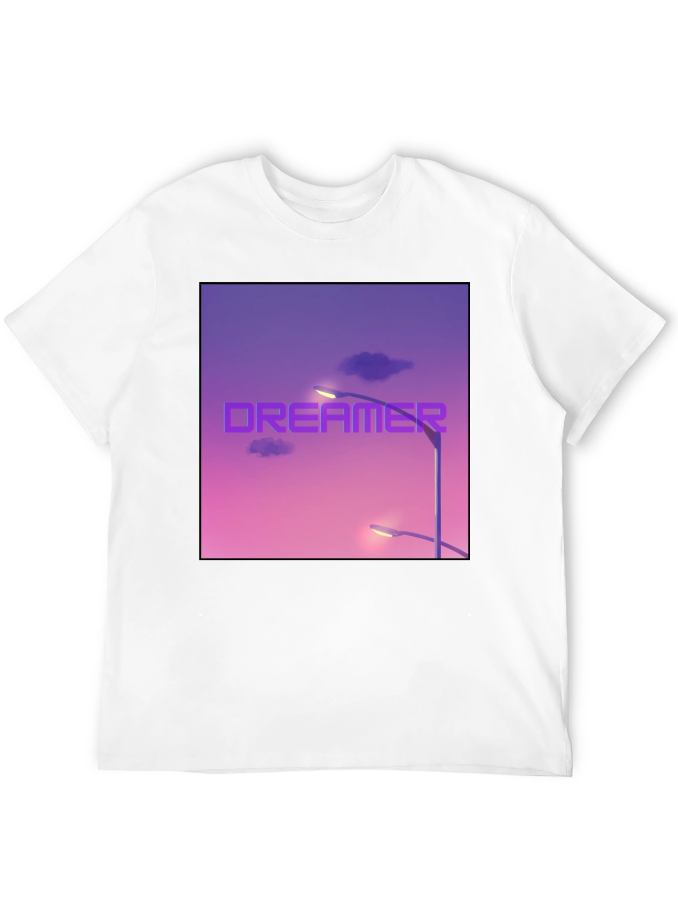 Dreamer Graphic T-Shirt - Black Cotton Tee