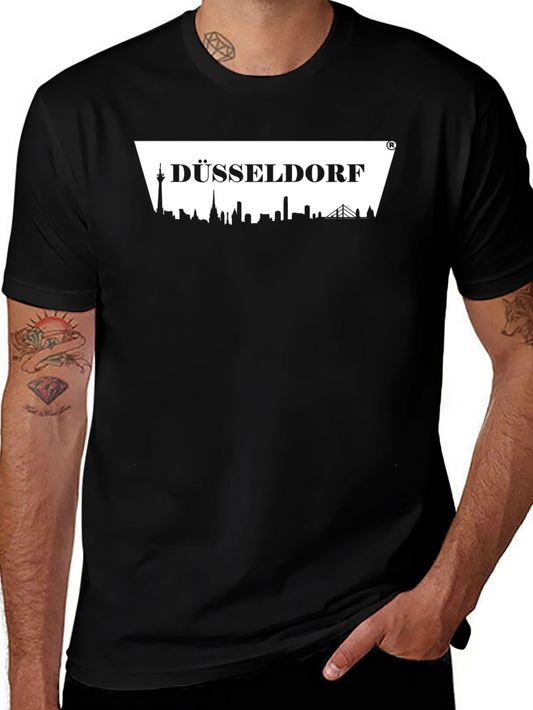Dusseldorf Skyline Graphic T-Shirt
