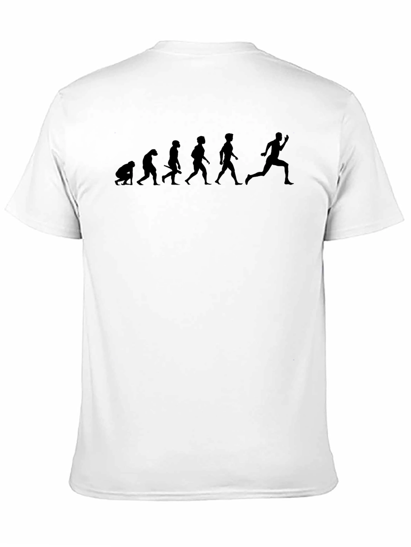 Evolution of a Runner Mens T-Shirt