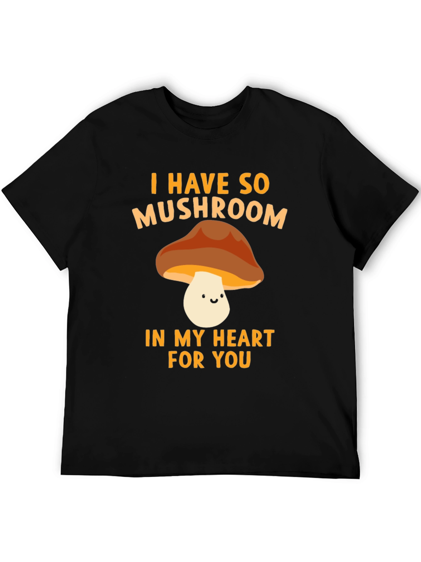 Mushroom Heart Graphic T-Shirt