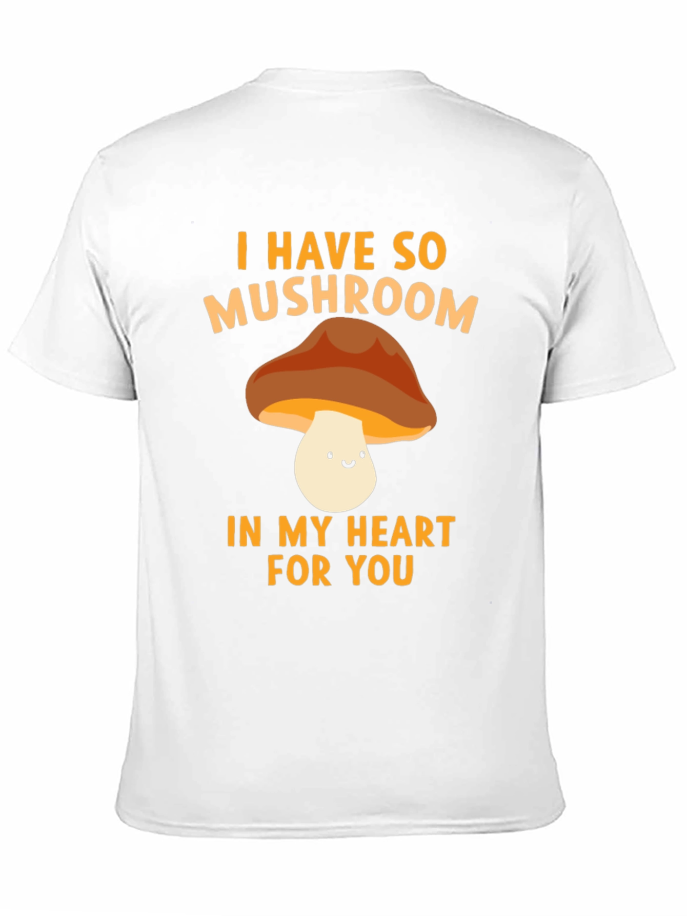 Mushroom Heart Graphic T-Shirt
