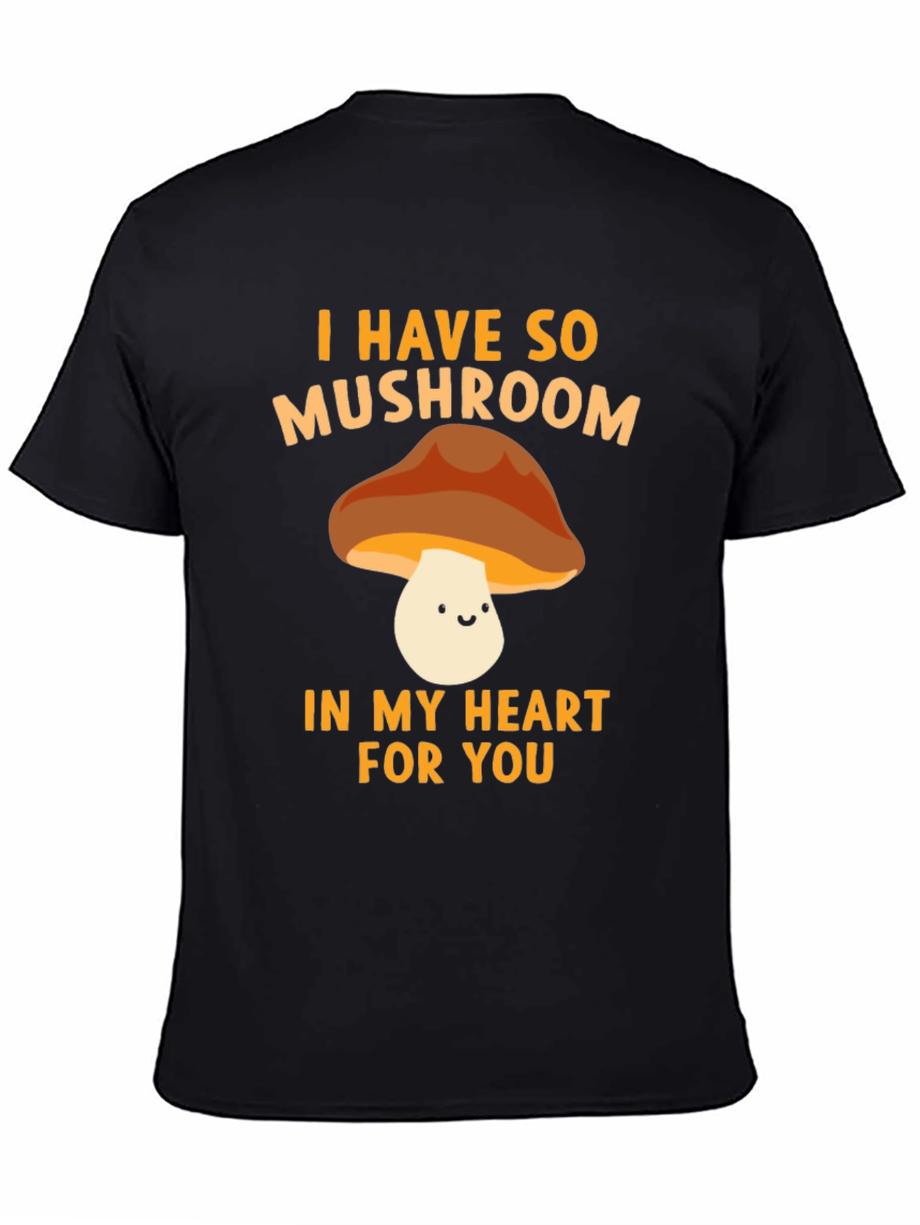 Mushroom Heart Graphic T-Shirt