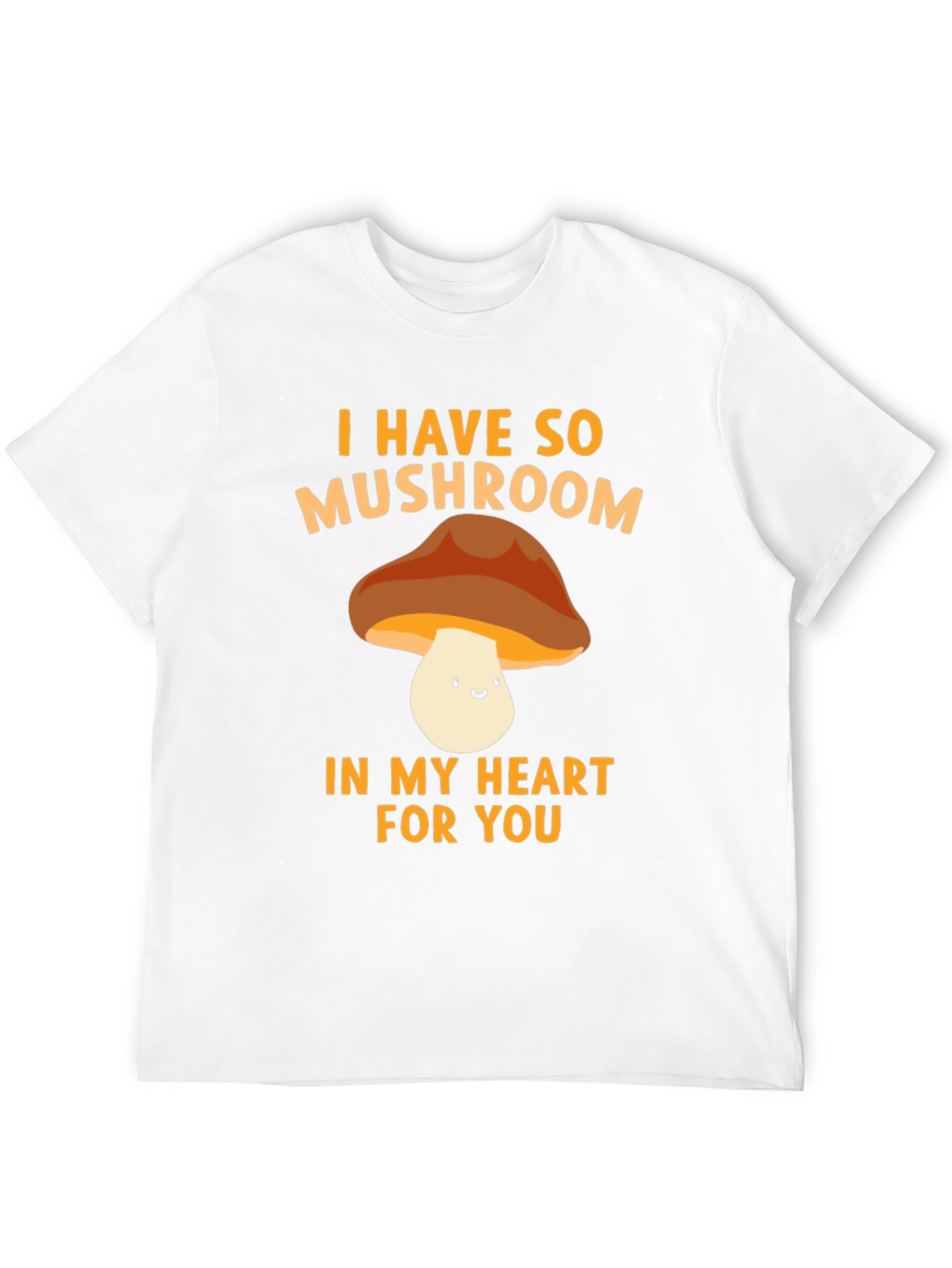 Mushroom Heart Graphic T-Shirt