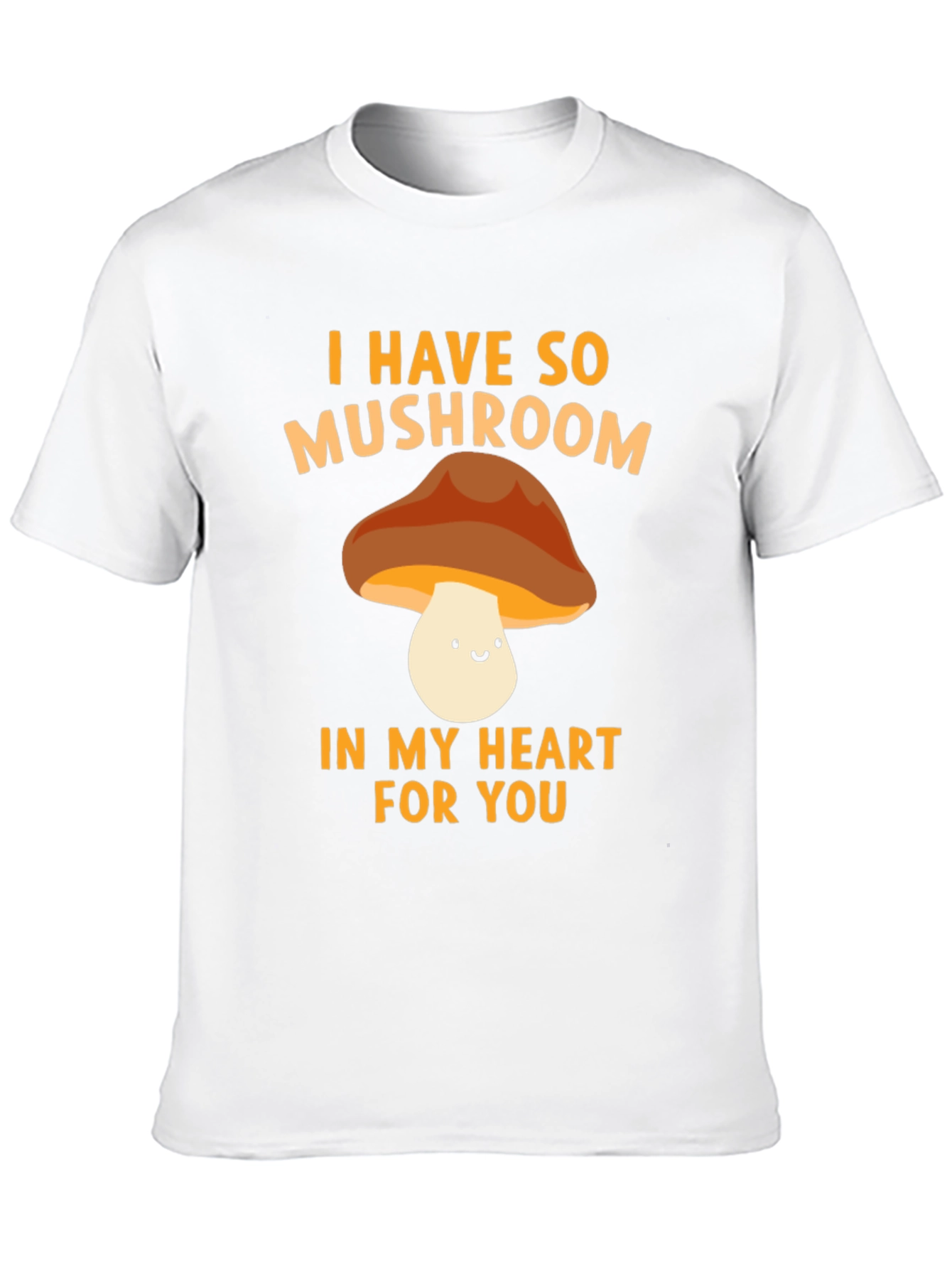 Mushroom Heart Graphic T-Shirt